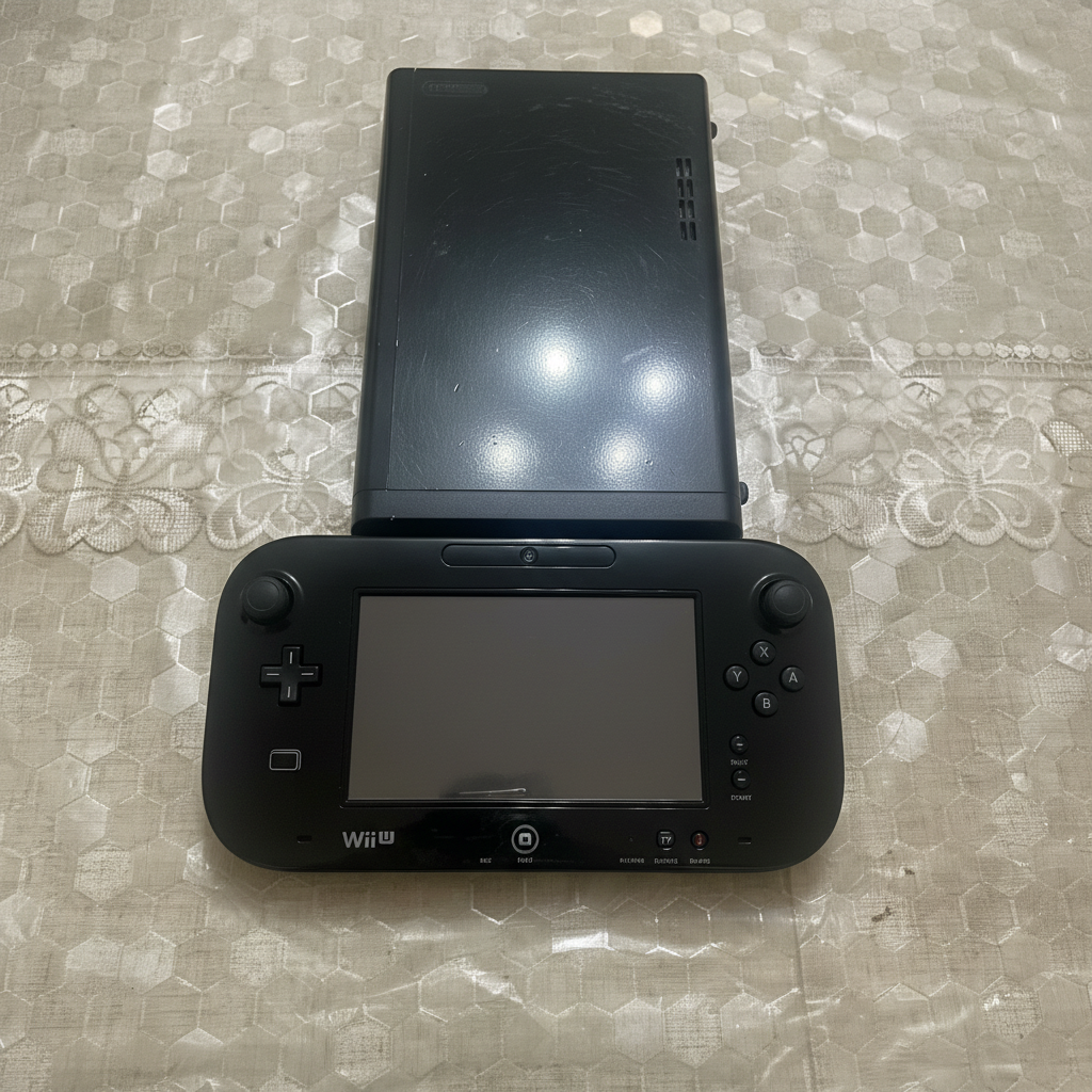 Nintendo Wii U 32GB Nera Console Completa