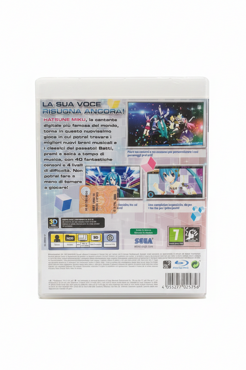 # HATSUNE MIKU PROJECT DIVA F 2ND - SONY PS3  NUOVO SIGILLATO PAL ITA (RARO)