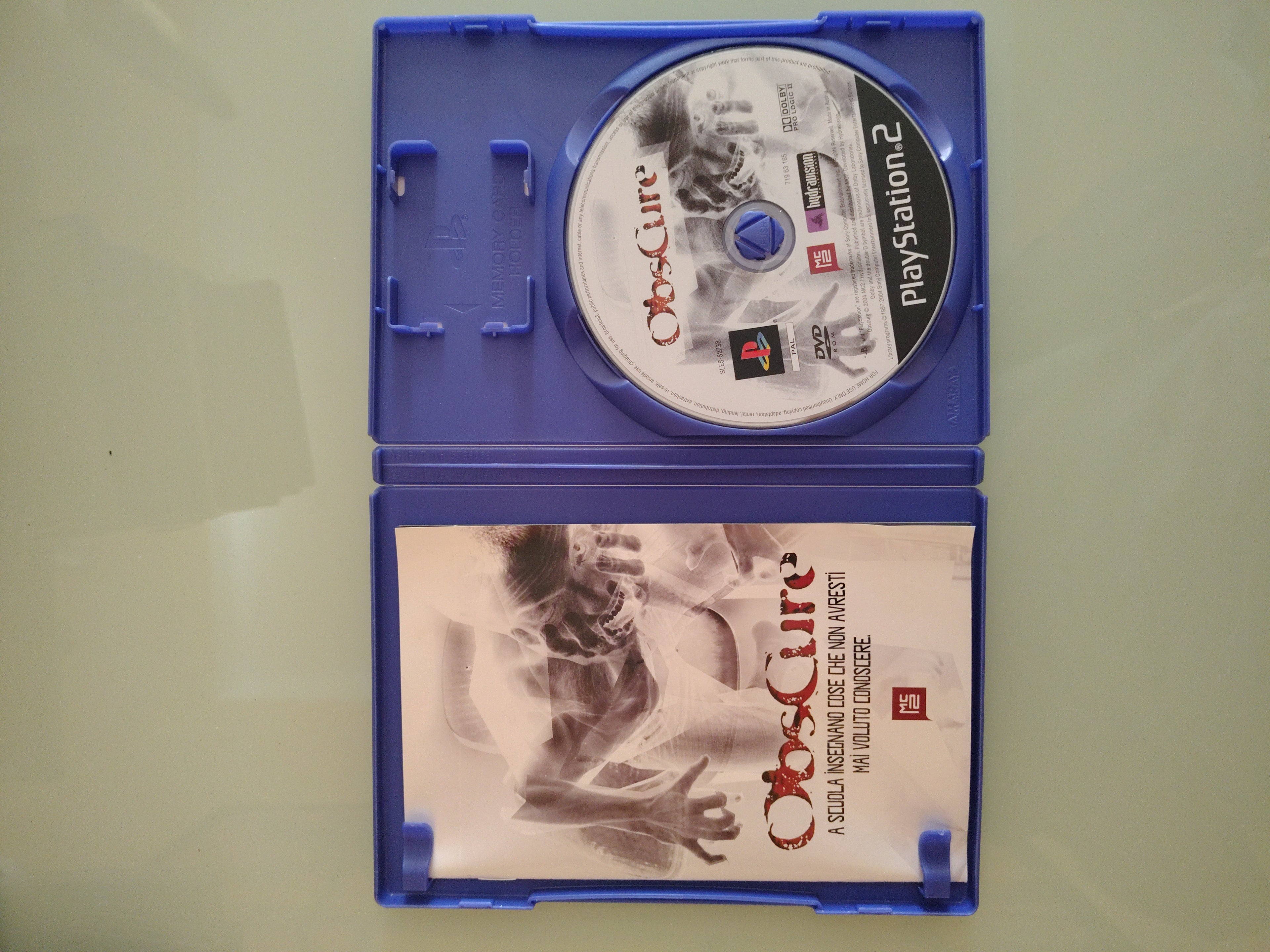 Obscure Ps2 Completo con Manuale e Copertina - Versione italiana