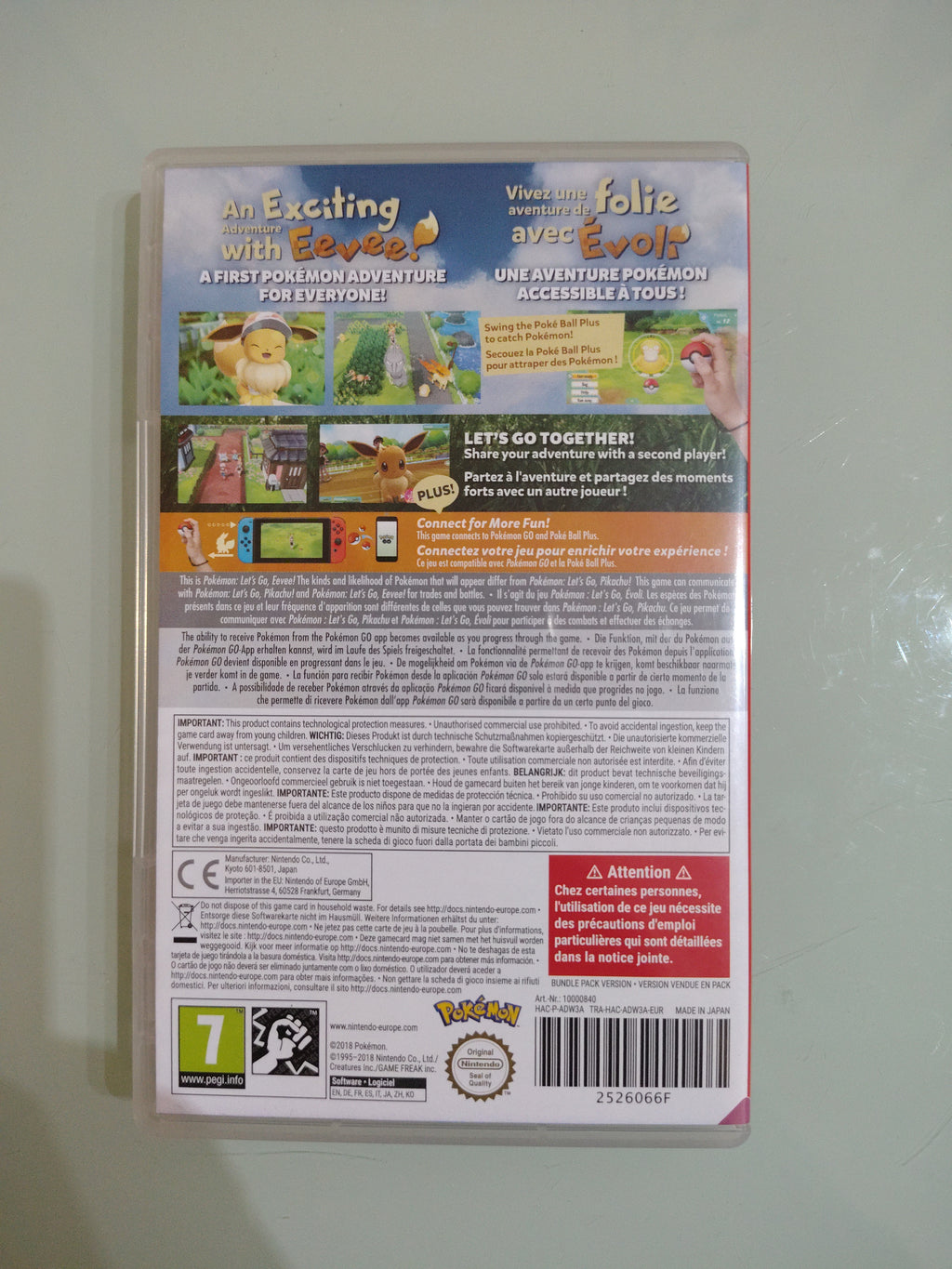 Pokemon Let's Go Eevee  Nintendo Switch multilingua
