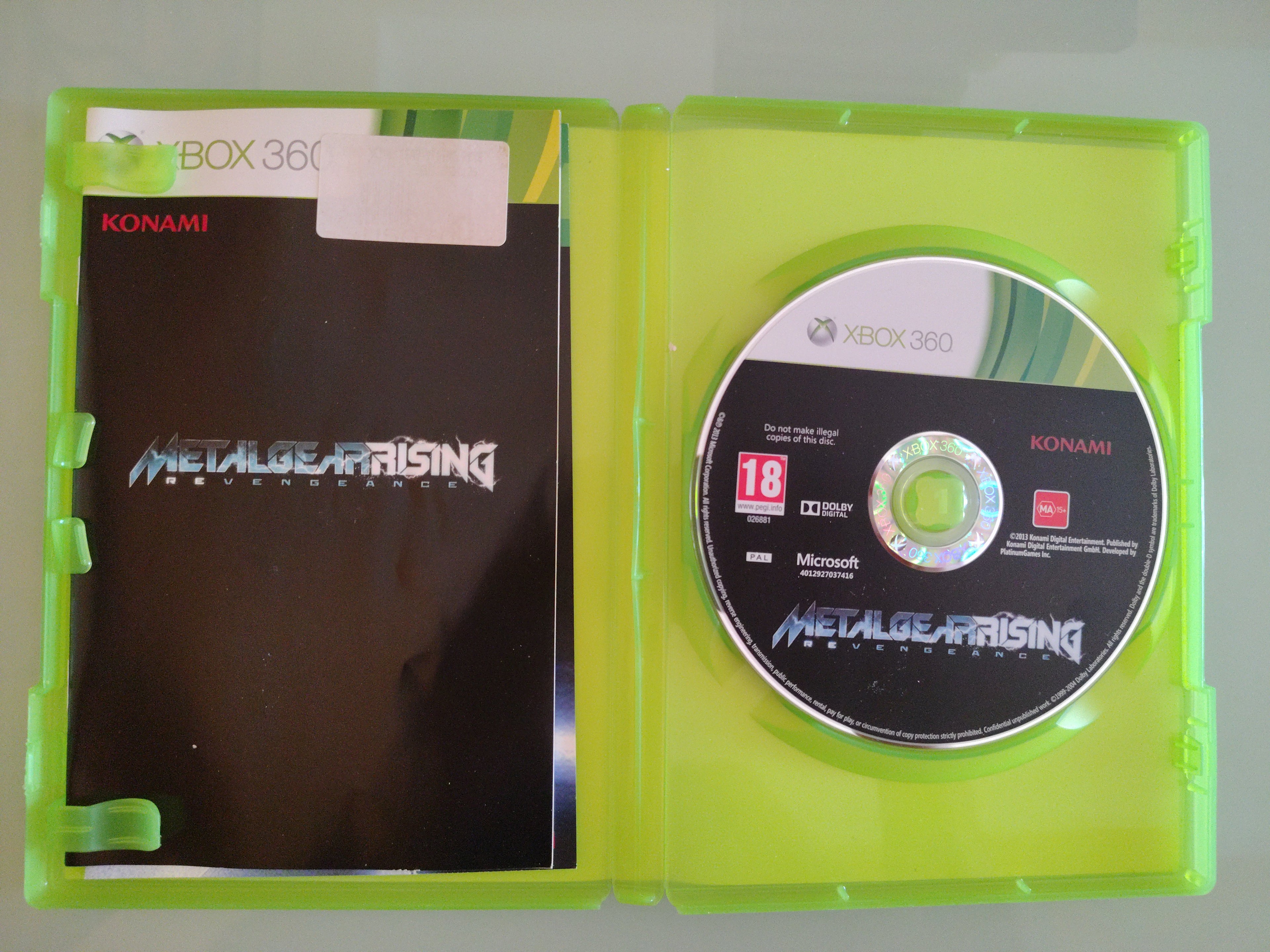 Metal Gear Rising Revengeance ita