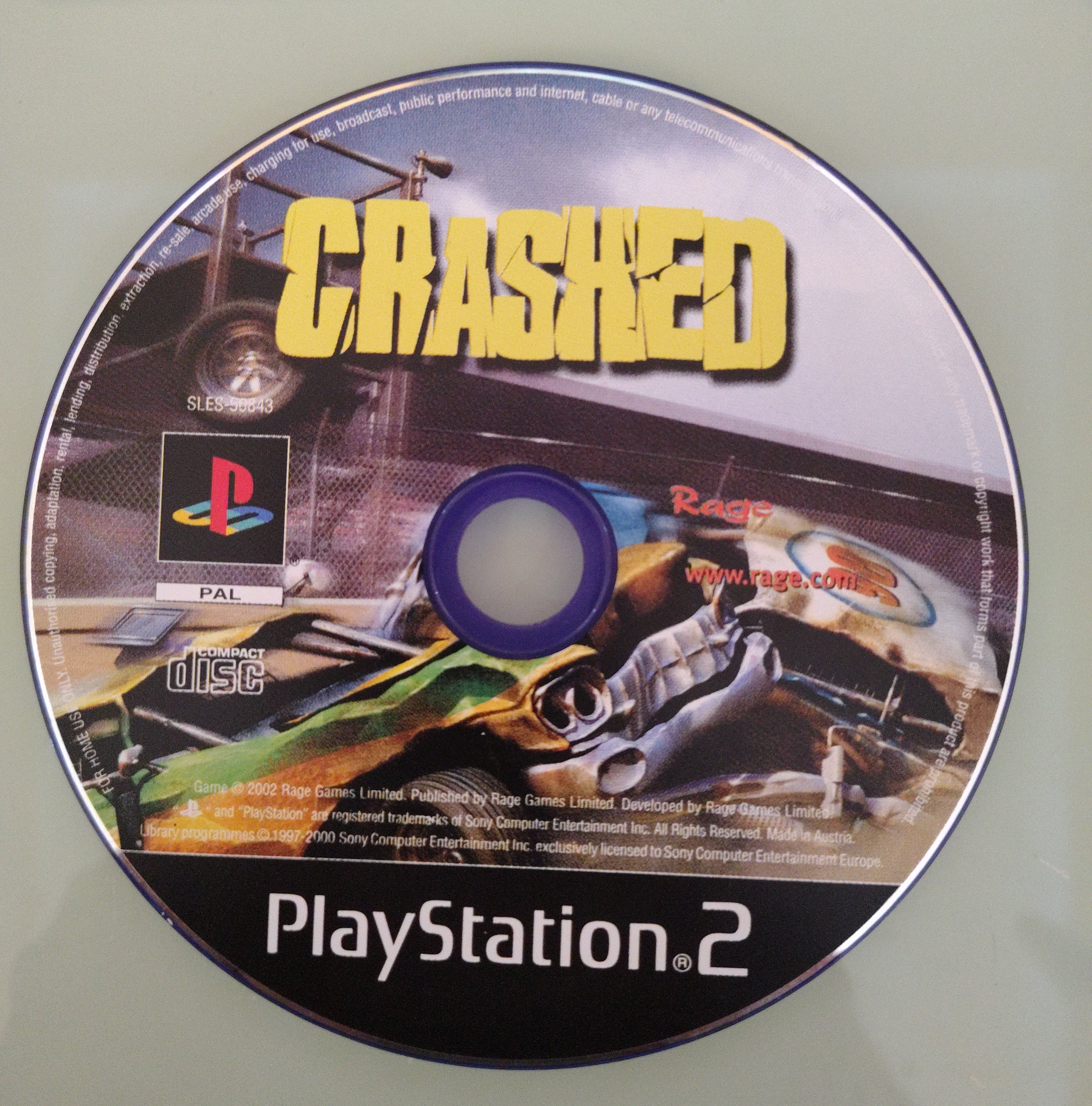 Crashed ( solo disco )