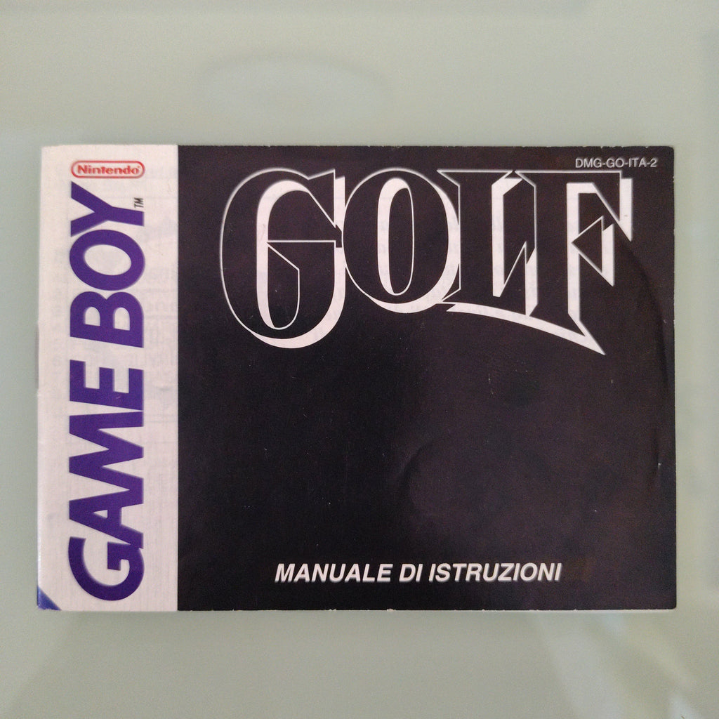 Golf | Game Boy | Manuale