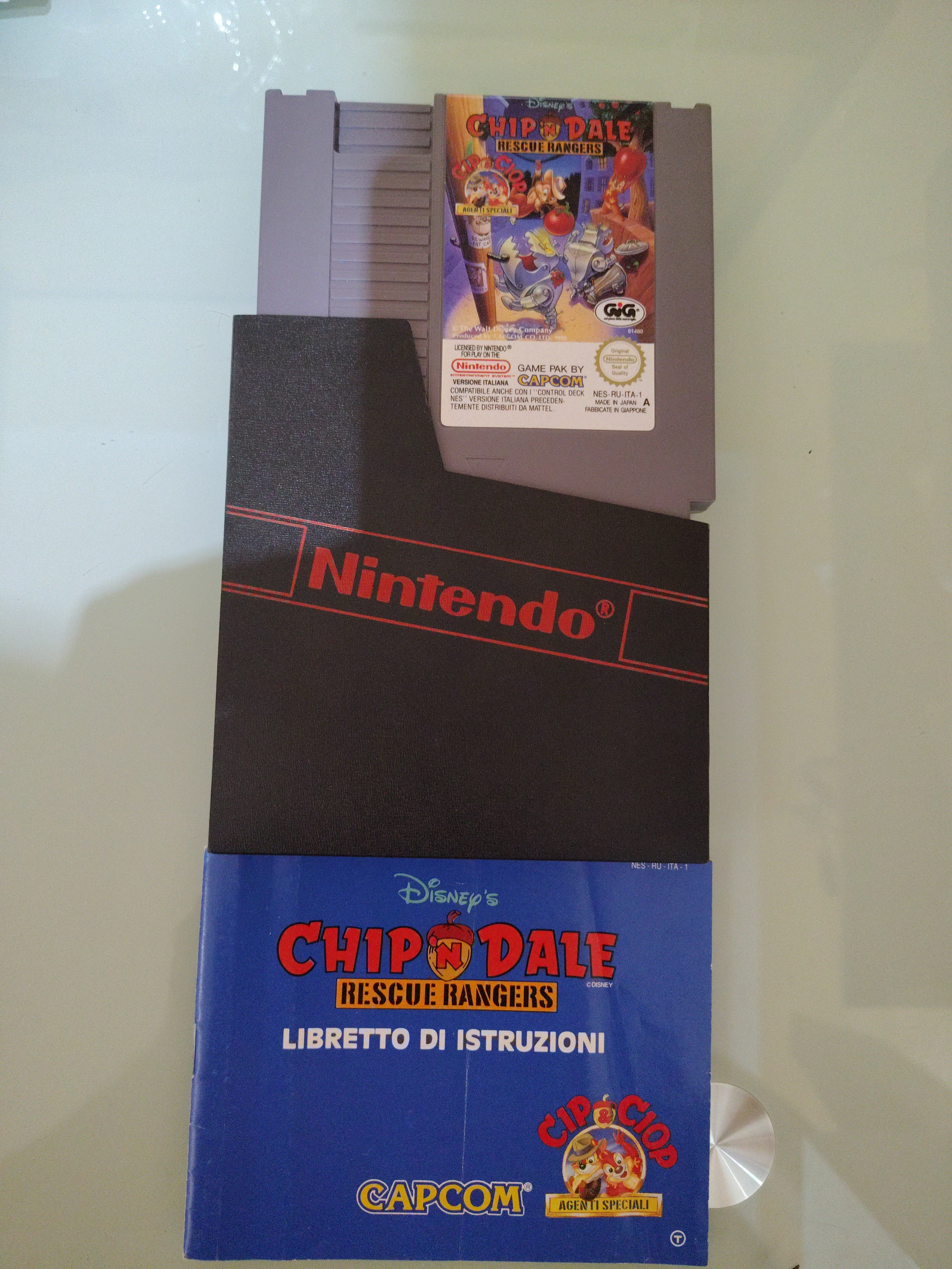 Nintendo Nes Chip N Dale Gig PAL A ITA ( completo)