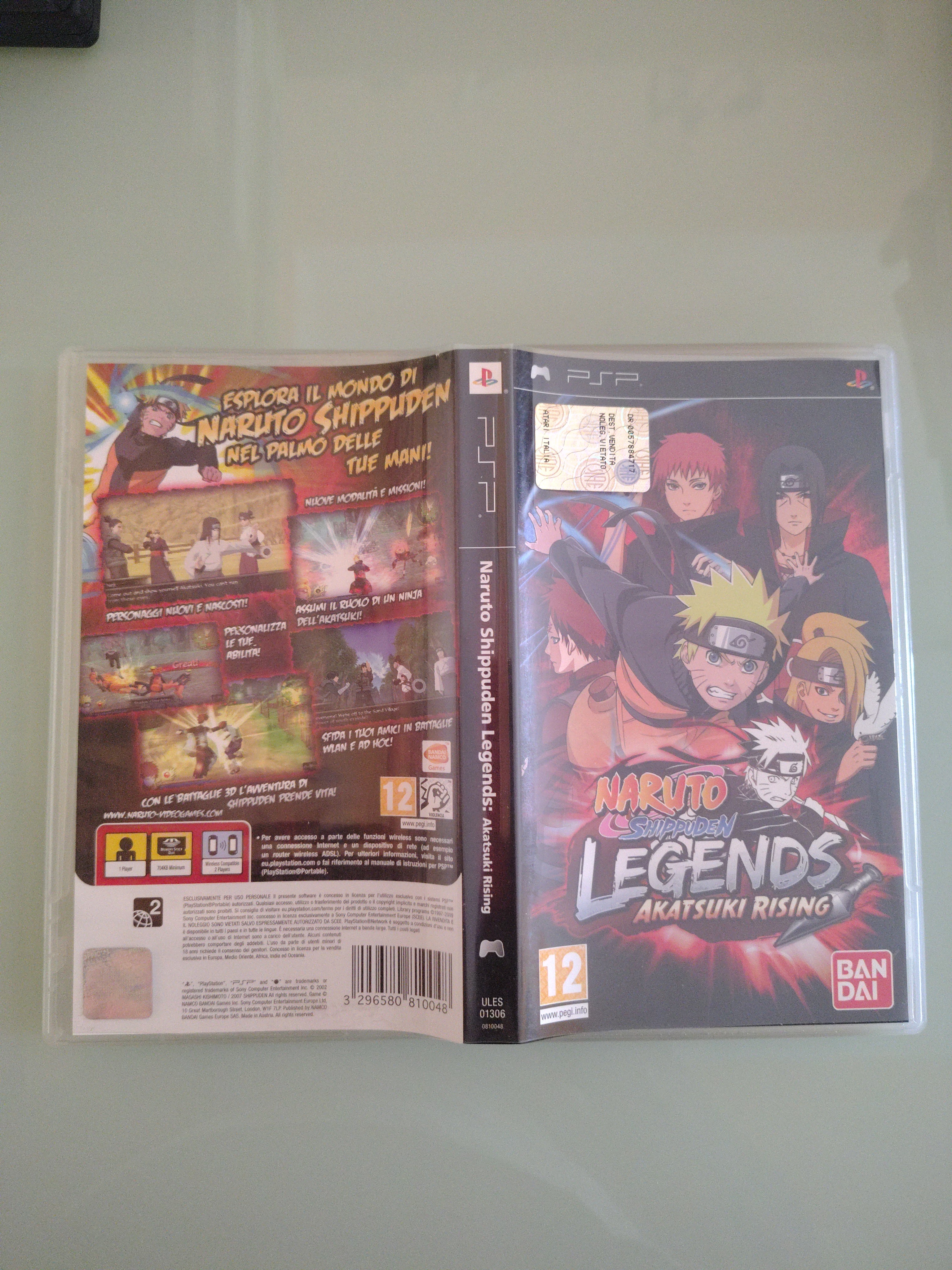 Sony PlayStation PSP - Gioco Naruto Shippuden Legends: Akatsuki Rising (ITA)