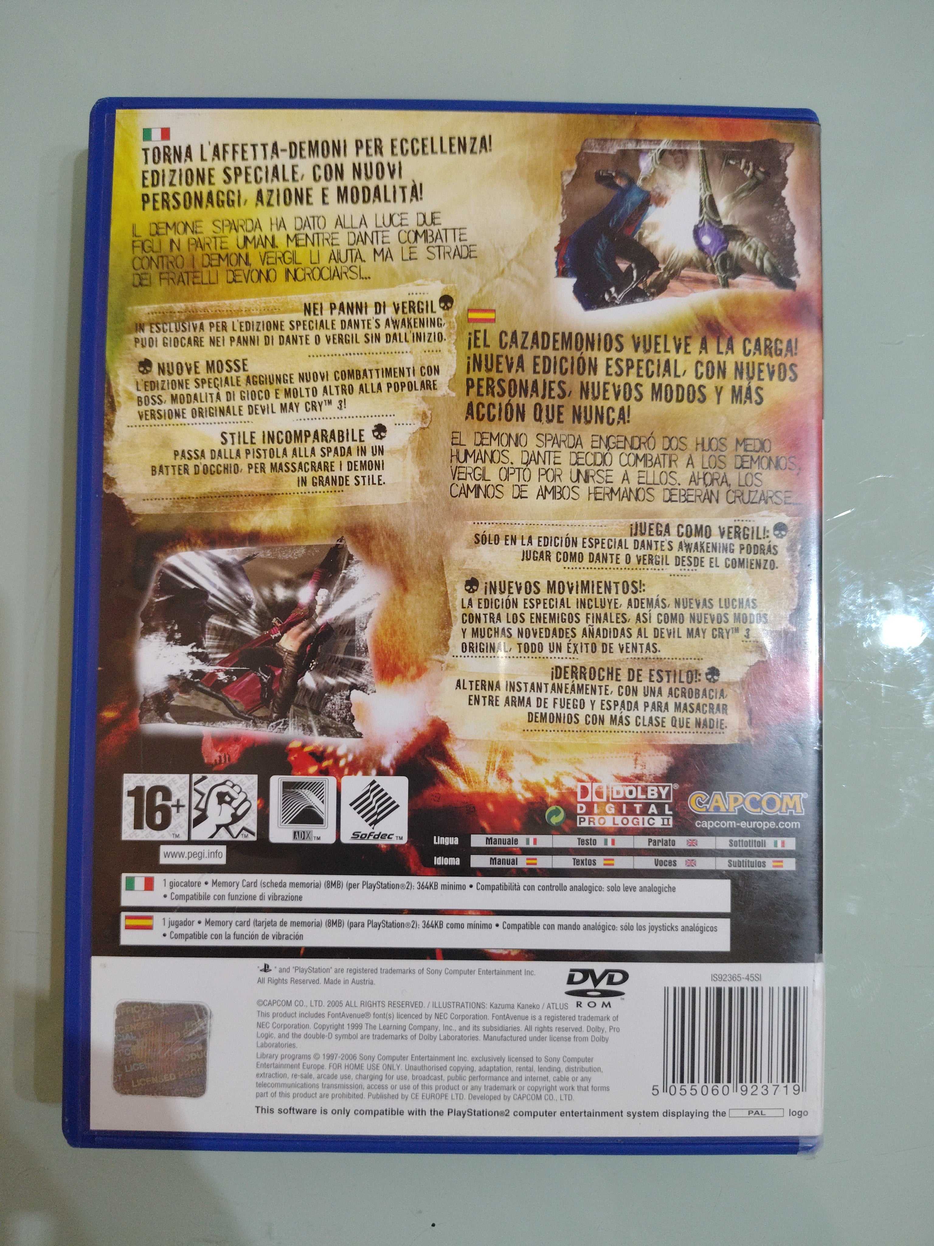 Devil May Cry 3 Special Edition GIOCO PS2