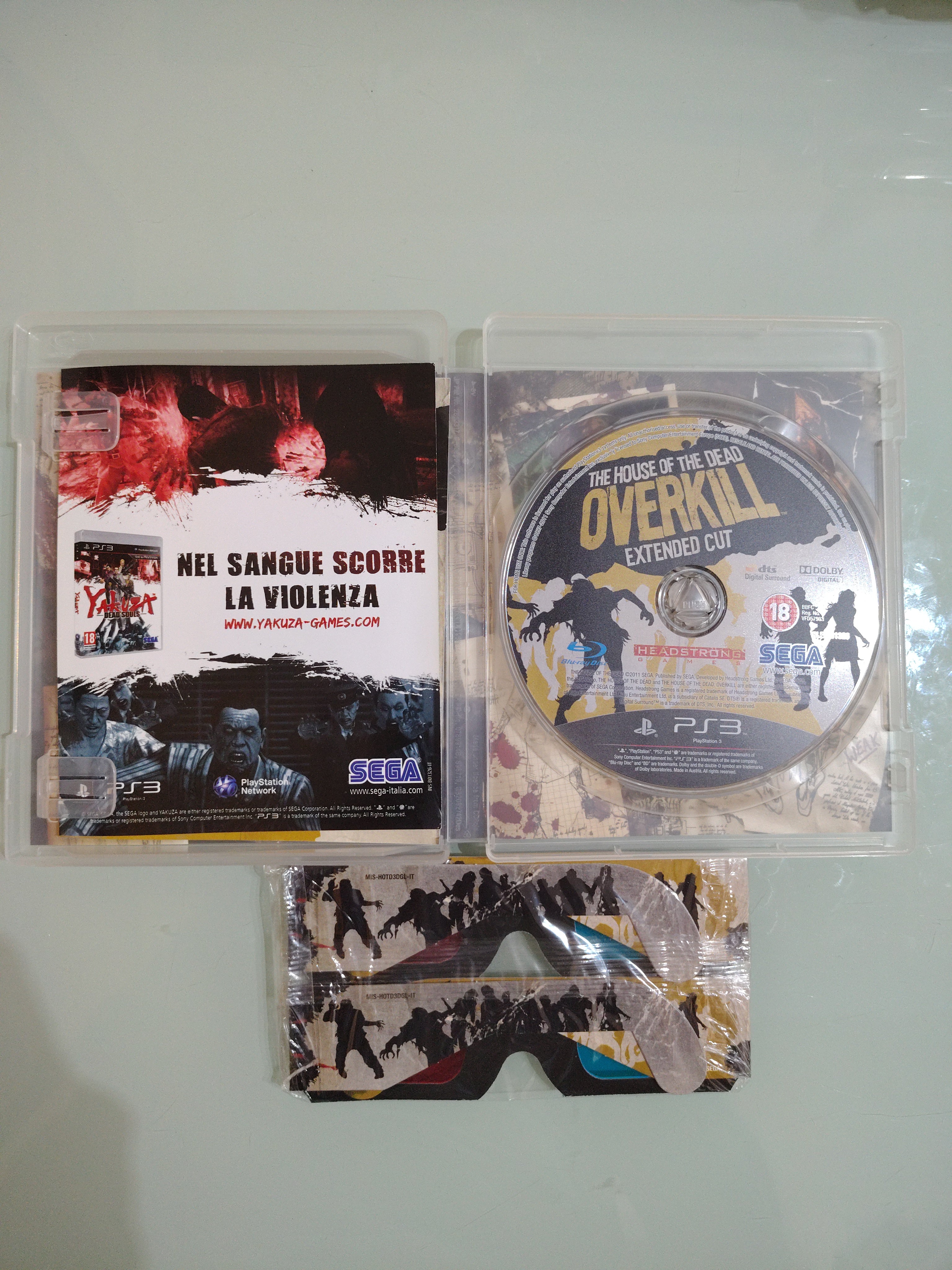 The House of the Dead Overkill - Extended Cut versione italiana con occhiali 3d