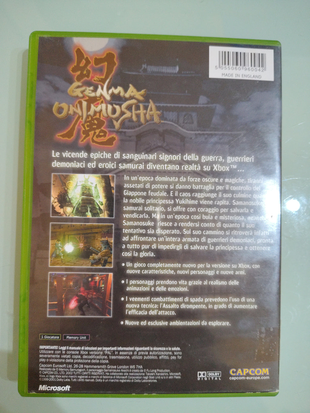 Genma Onimusha PAL ita