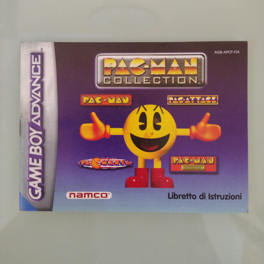 Pac-Man Collection - Game Boy Advance ( manuale istruzioni )