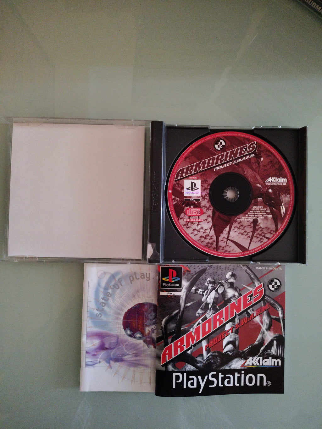 Armorines Project S.W.A.R.M. (PS1) - PAL - ITA/ESP