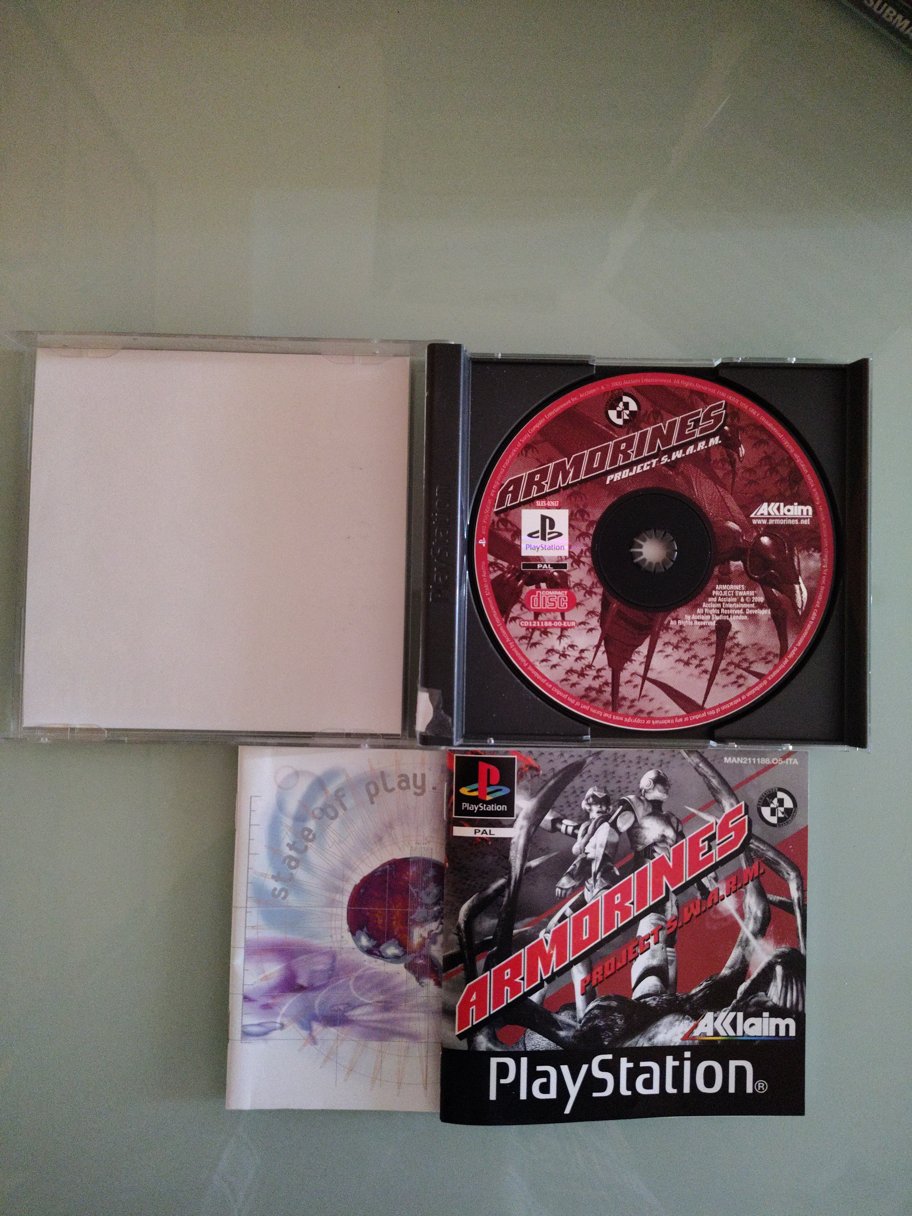 Armorines Project S.W.A.R.M. (PS1) - PAL - ITA/ESP