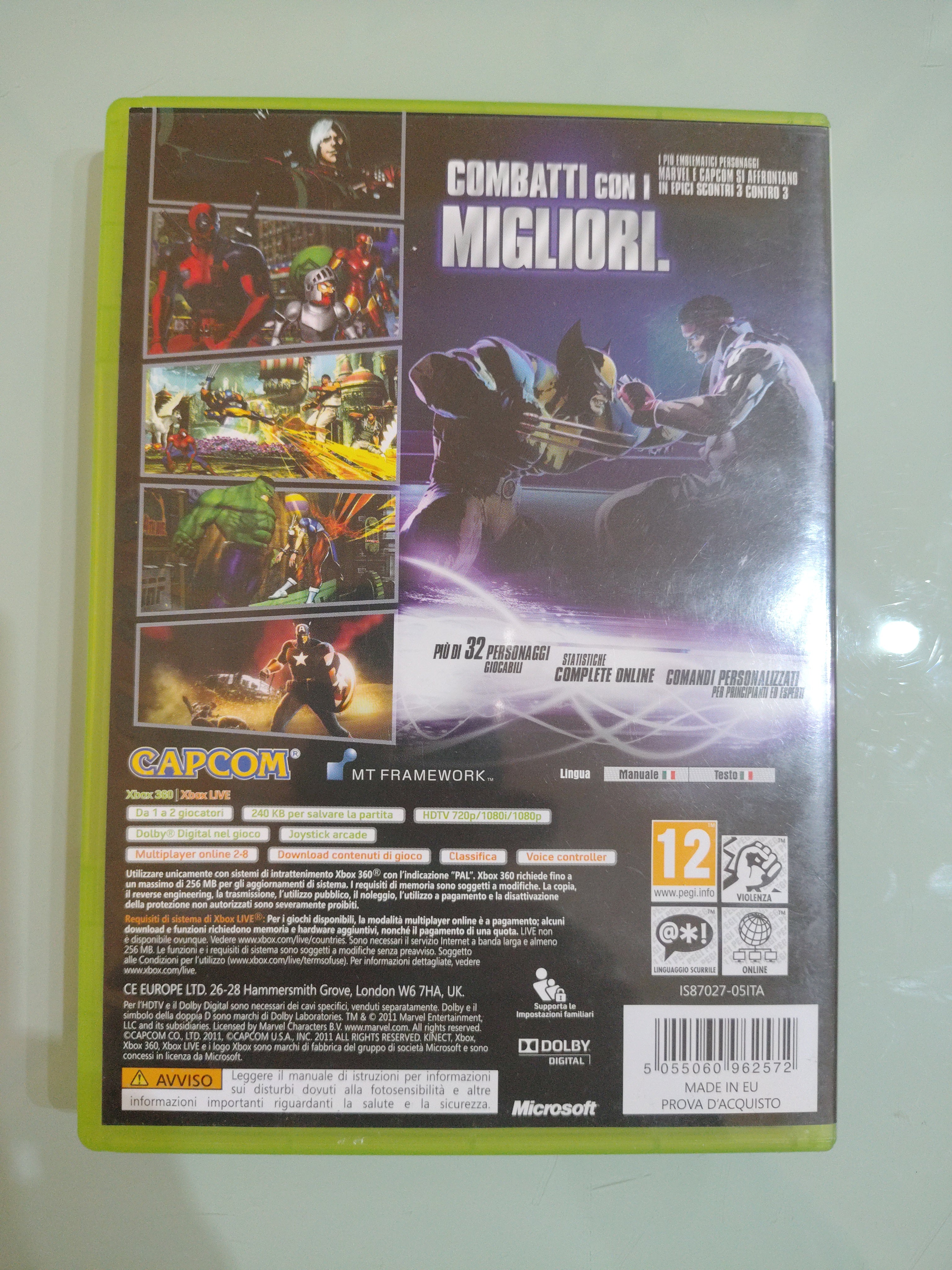 MARVEL vs CAPCOM PAL