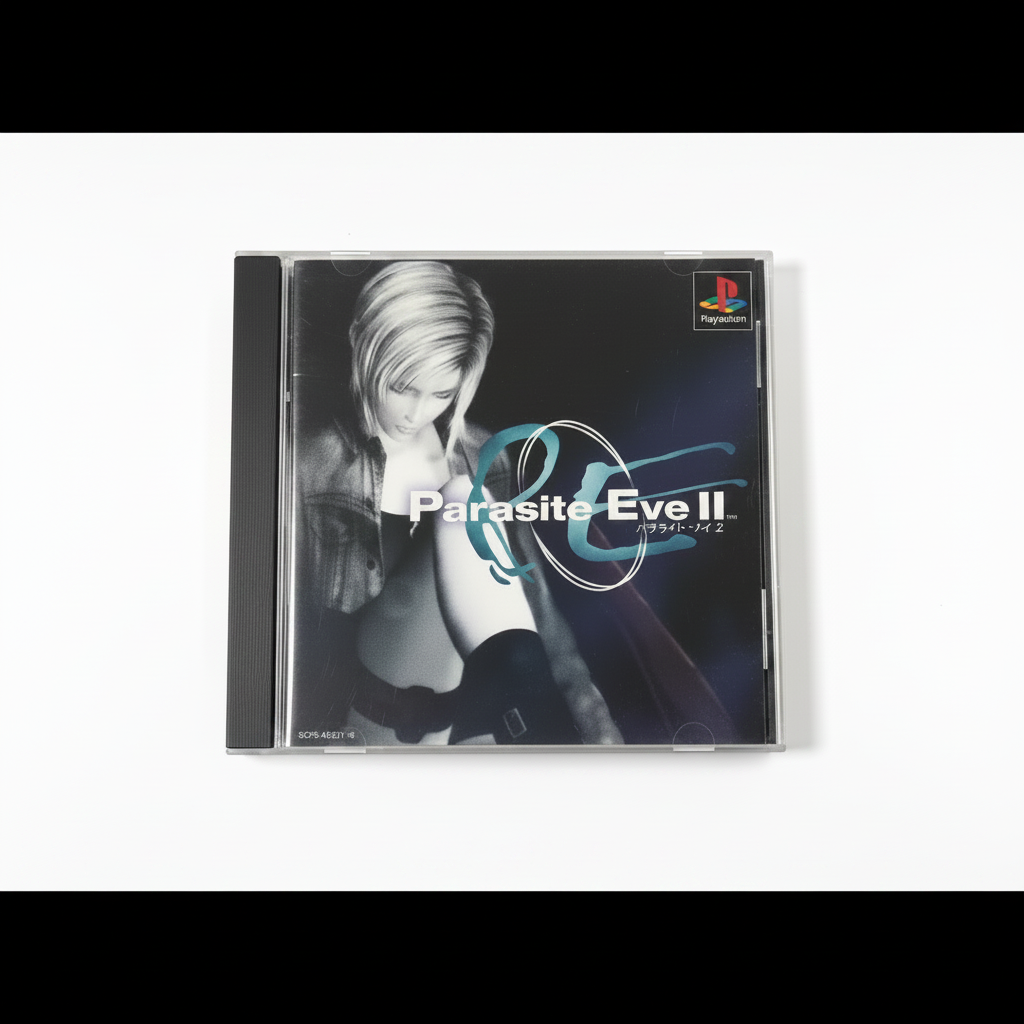 Parasite Eve 2 II Sony Playstation 1 PS1 PS manuale in scatola 1999 importazione