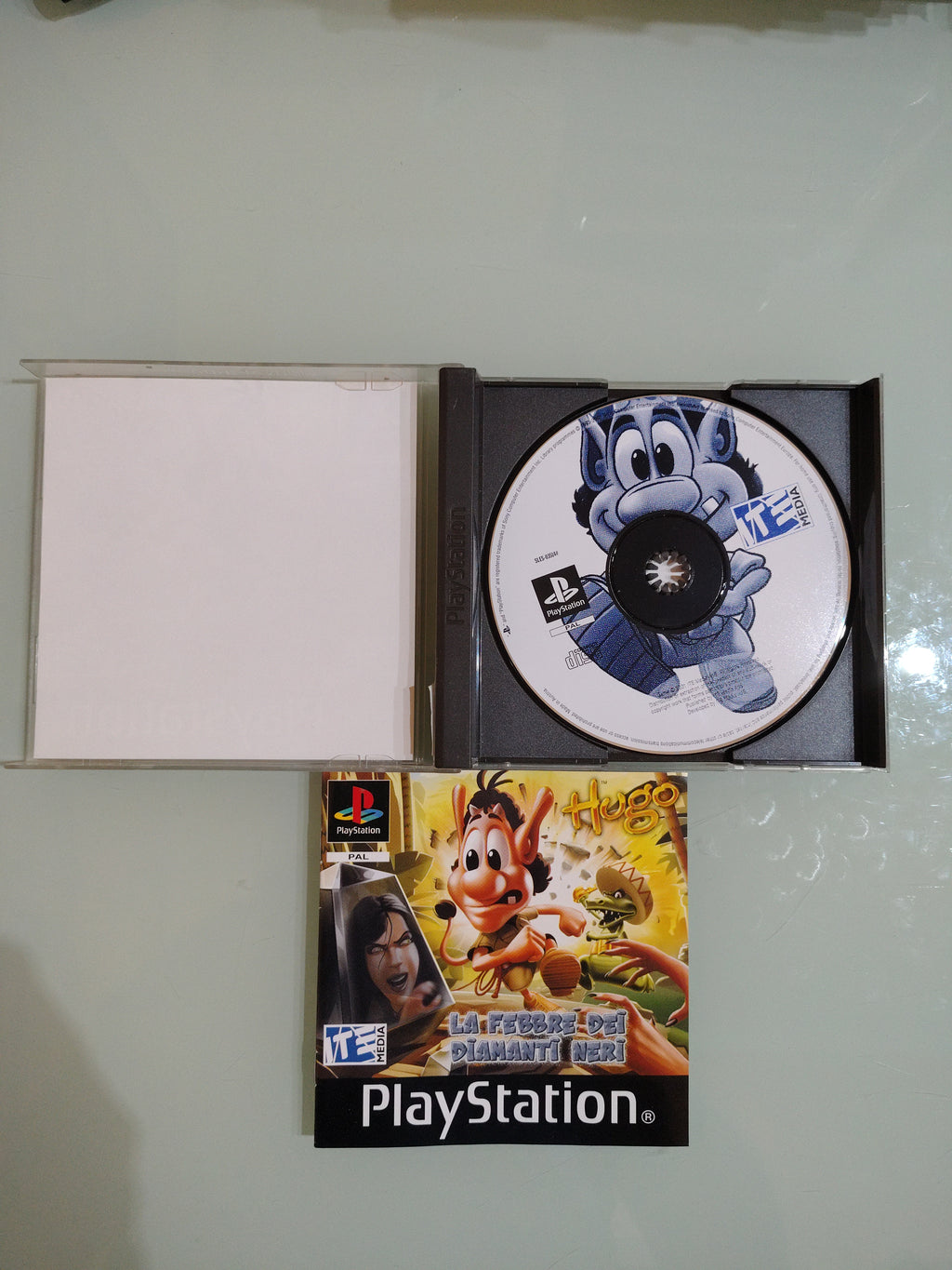 Hugo - La Febbre dei Diamanti Neri per PS1  PAL ita