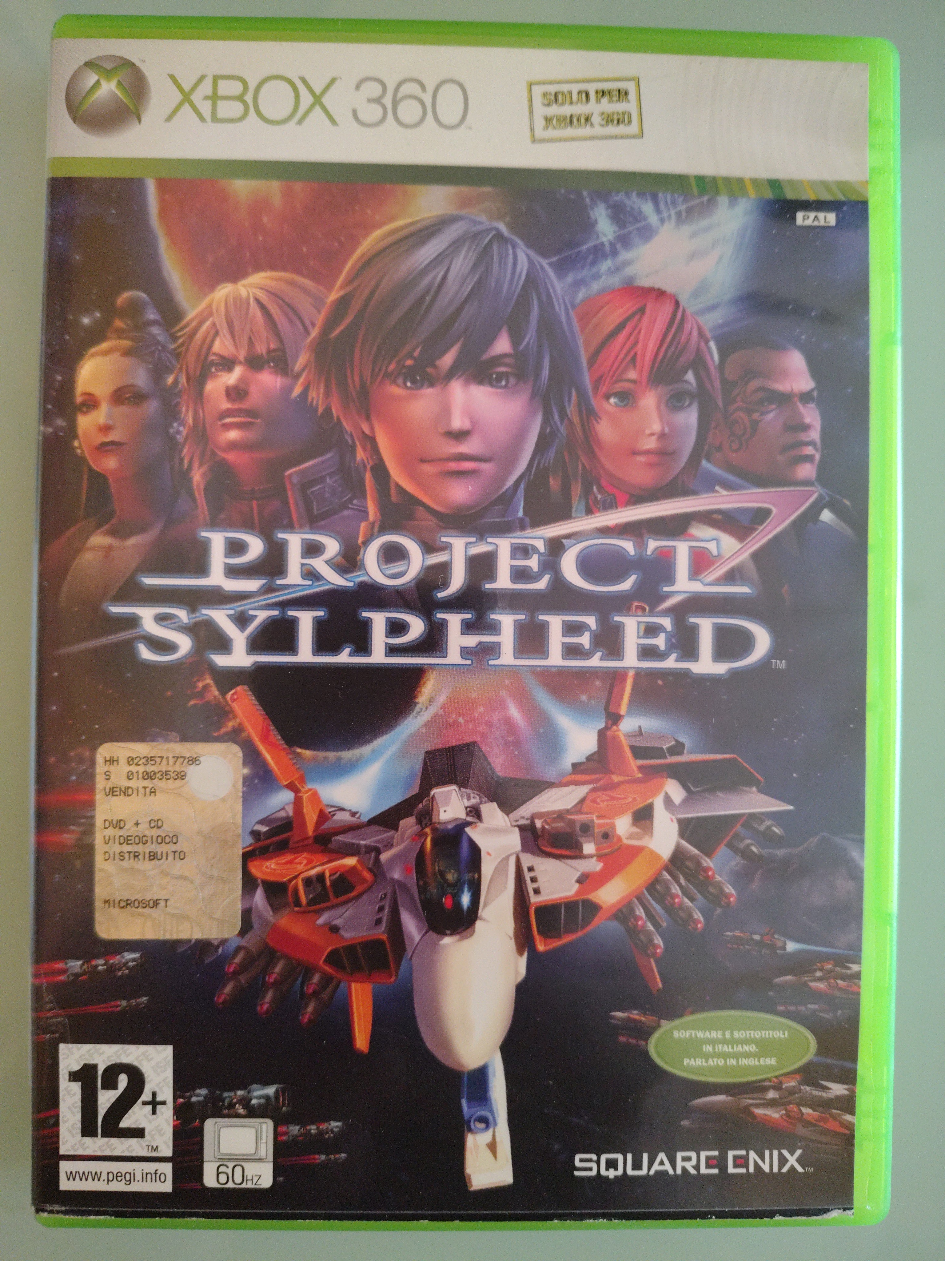 Project Sylpheed   Manuale Square Enix Space PAL