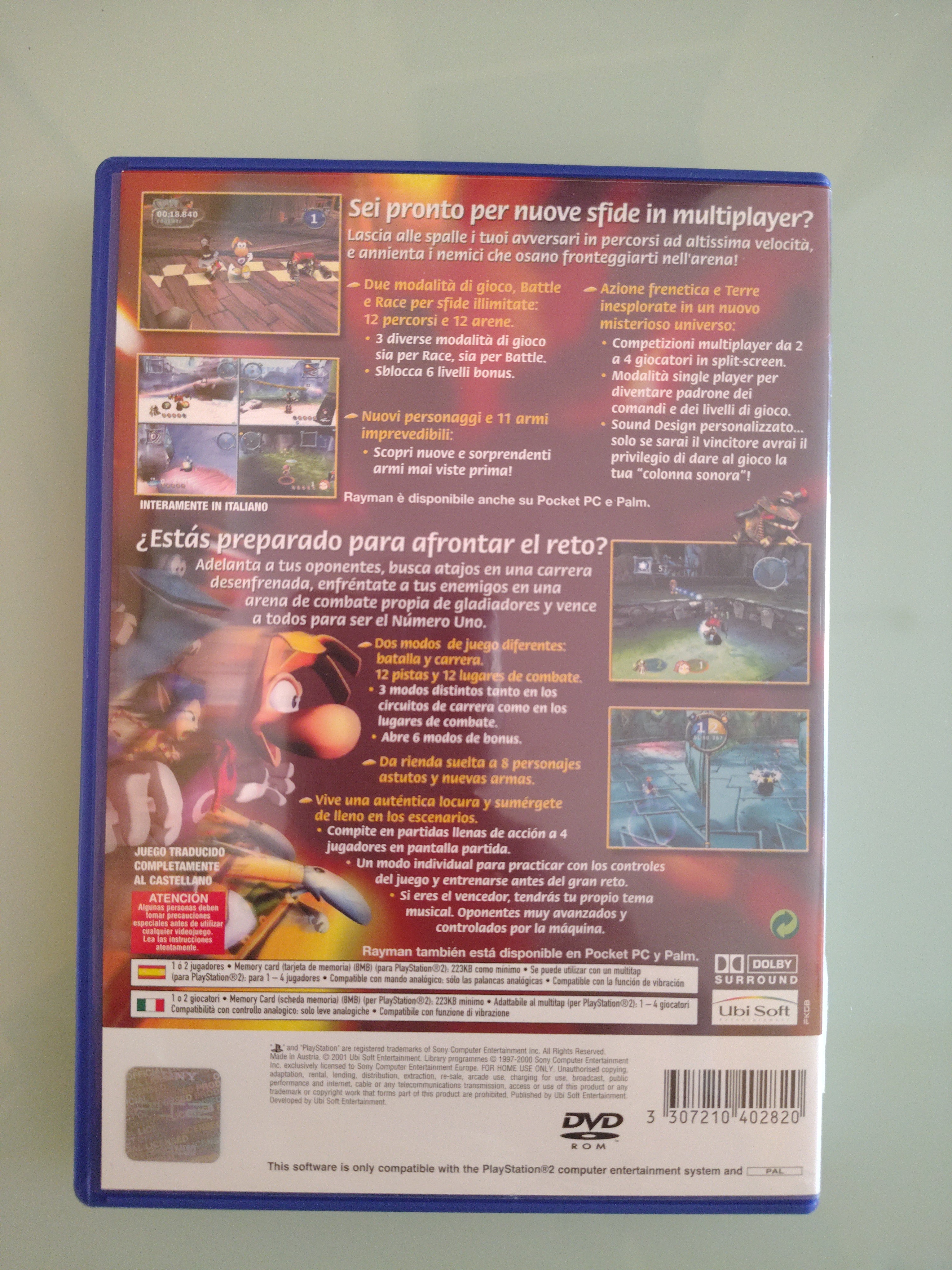 RAYMAN M GIOCO USATO BUONO STATO SONY PS2 EDIZIONE ITALIANA PAL