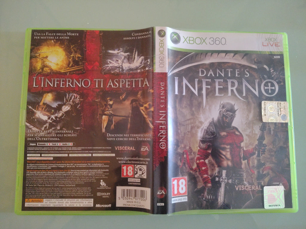 DANTES' INFERNO PAL