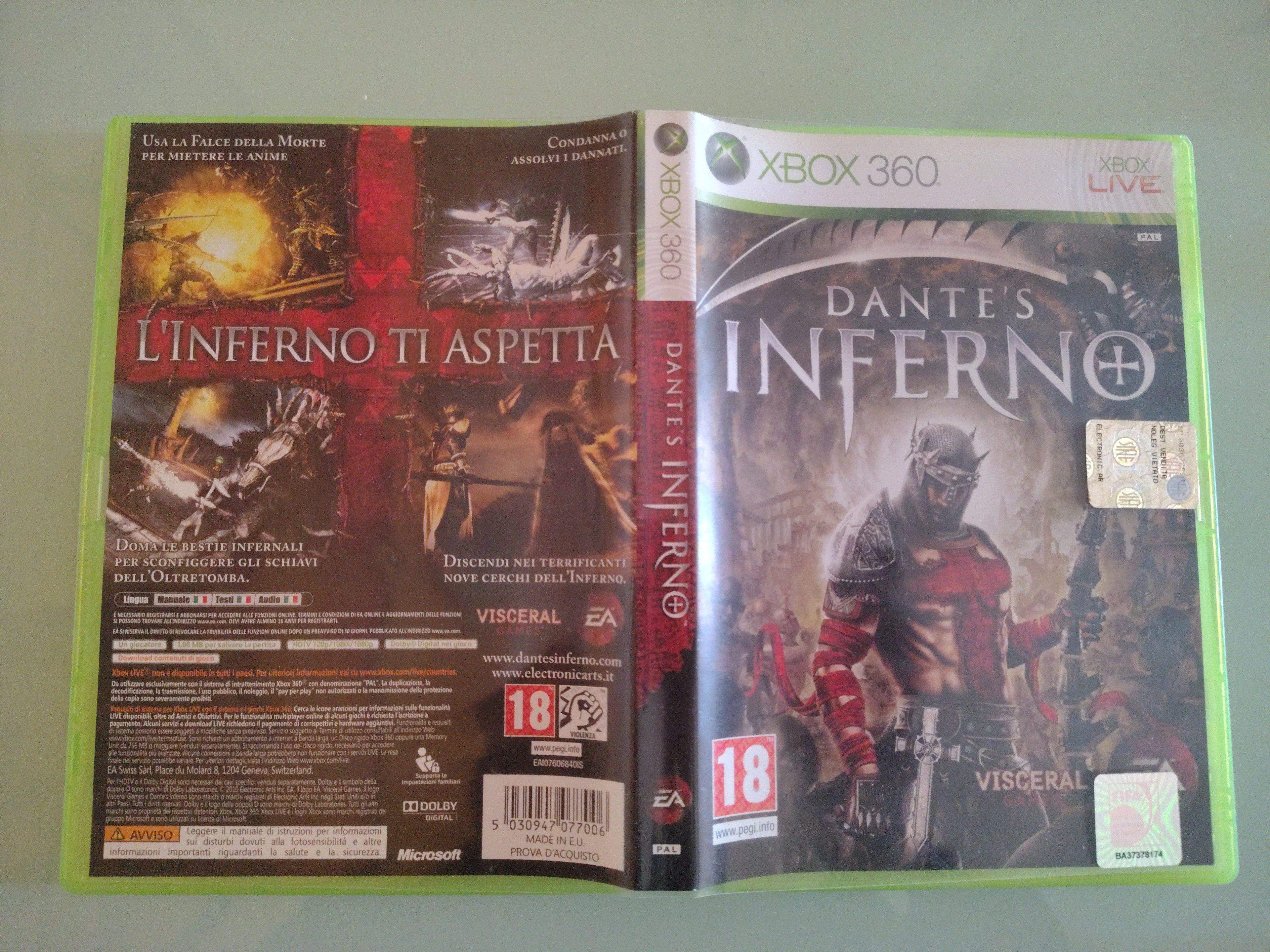 DANTES' INFERNO PAL