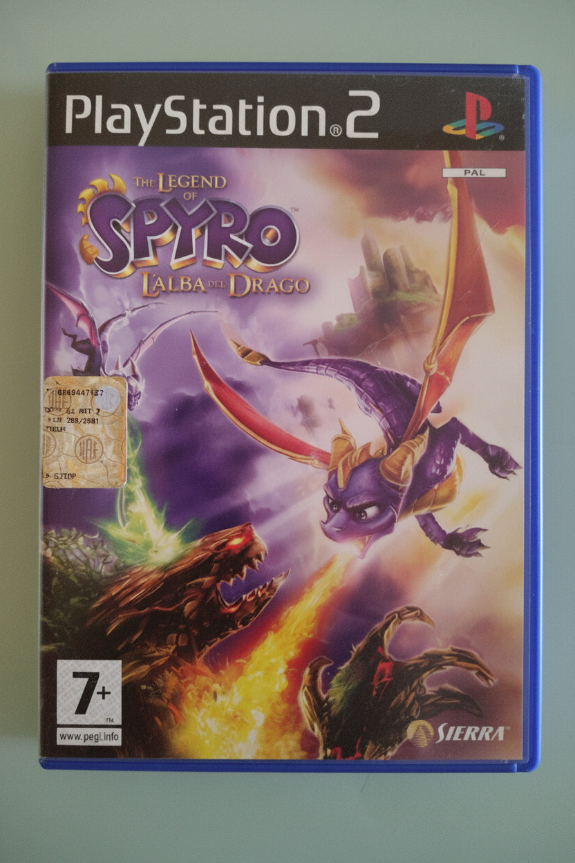 THE LEGEND OF SPYRO L'ALBA DEL DRAGO PS2 versione italiana