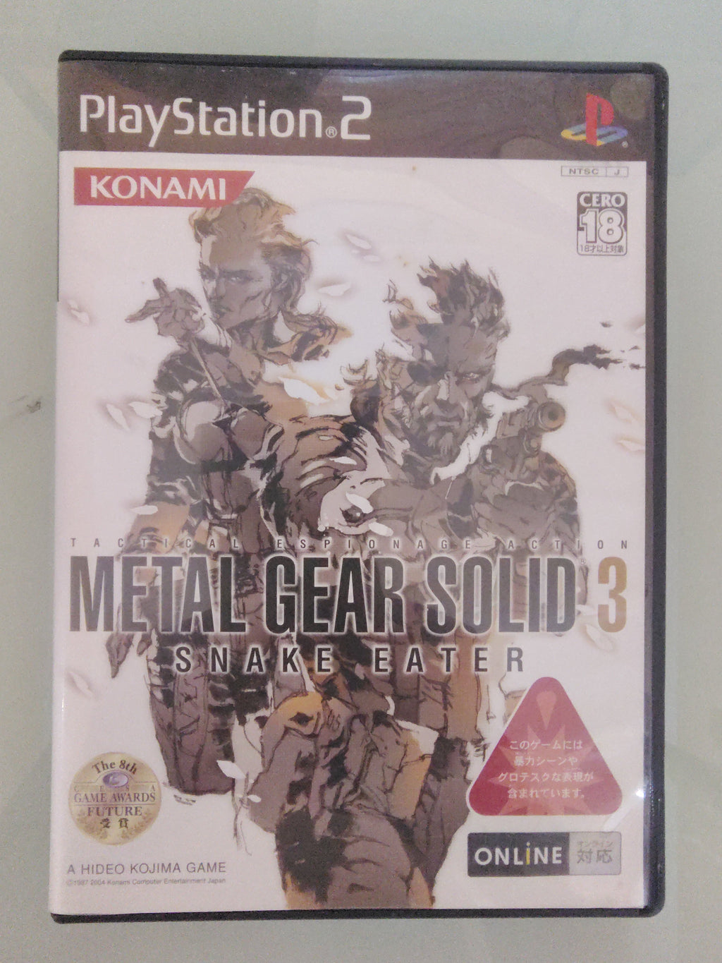 Metal Gear Solid 3 Snake Eater KONAMI Game NTSC JAP