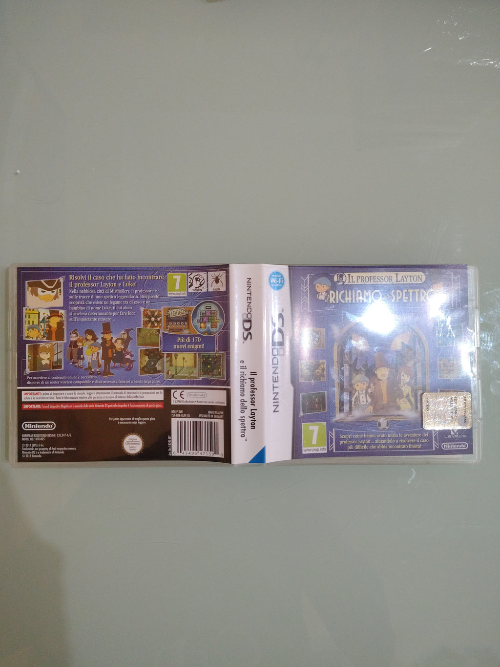 IL PROFESSOR LAYTON E IL RICHIAMO DELLO SPETTRO - NINTENDO DS