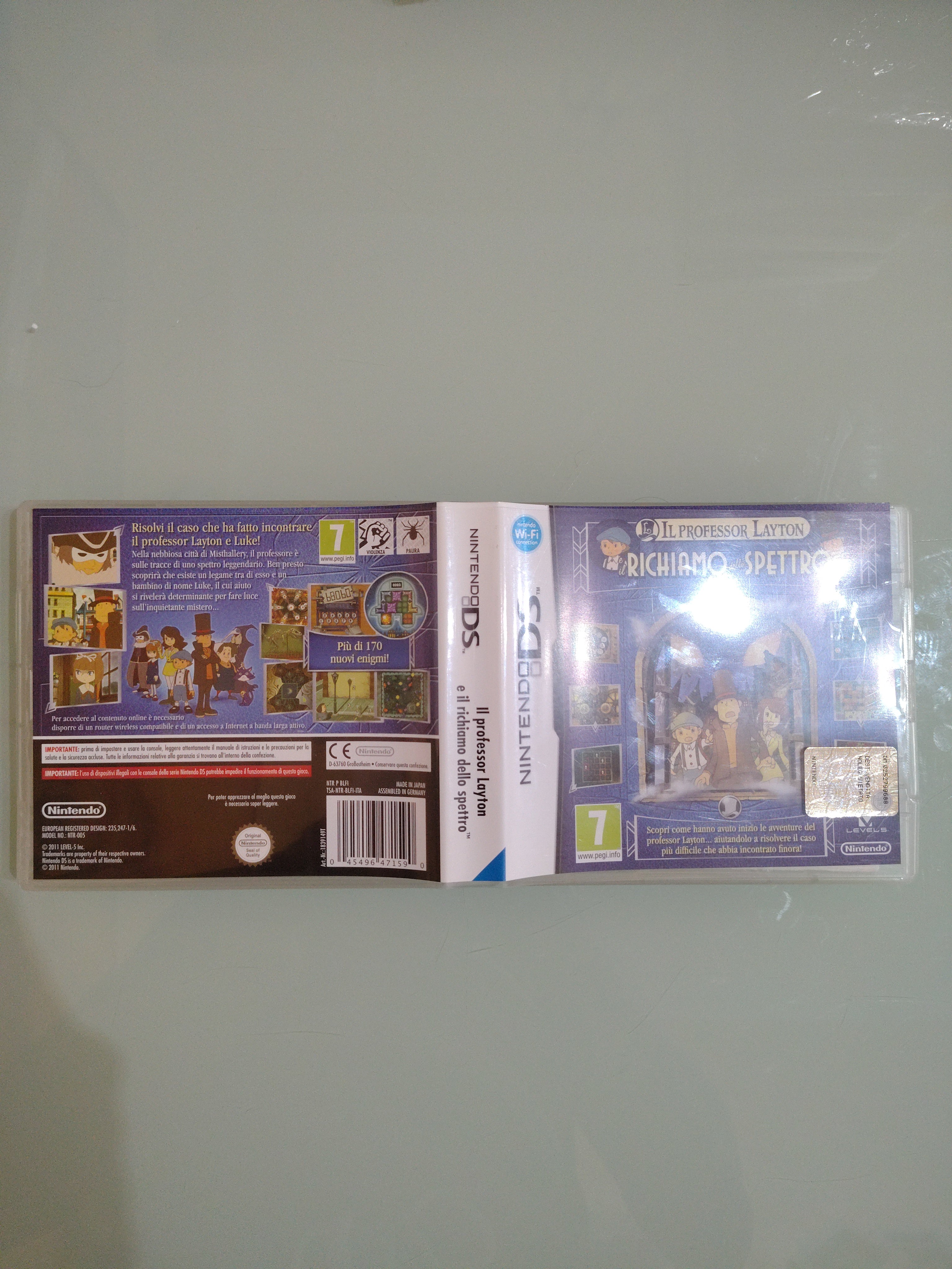 IL PROFESSOR LAYTON E IL RICHIAMO DELLO SPETTRO - NINTENDO DS