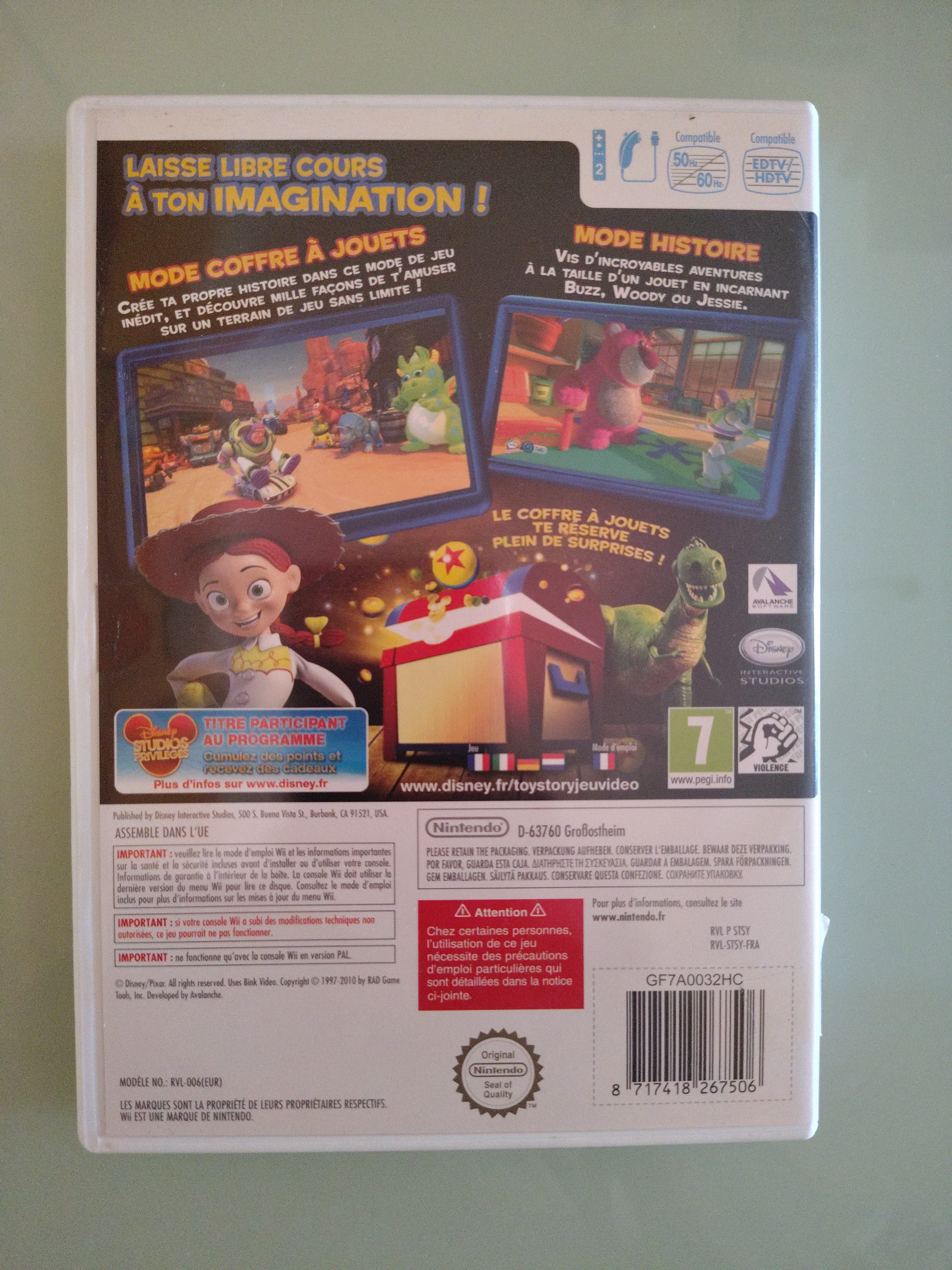 Toy Story 3 - Videogioco Nintendo Wii - Versione PAL ita multilingua