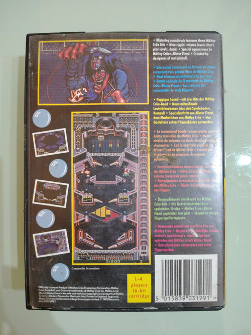 Crue Ball - Sega Megadrive MD - PAL