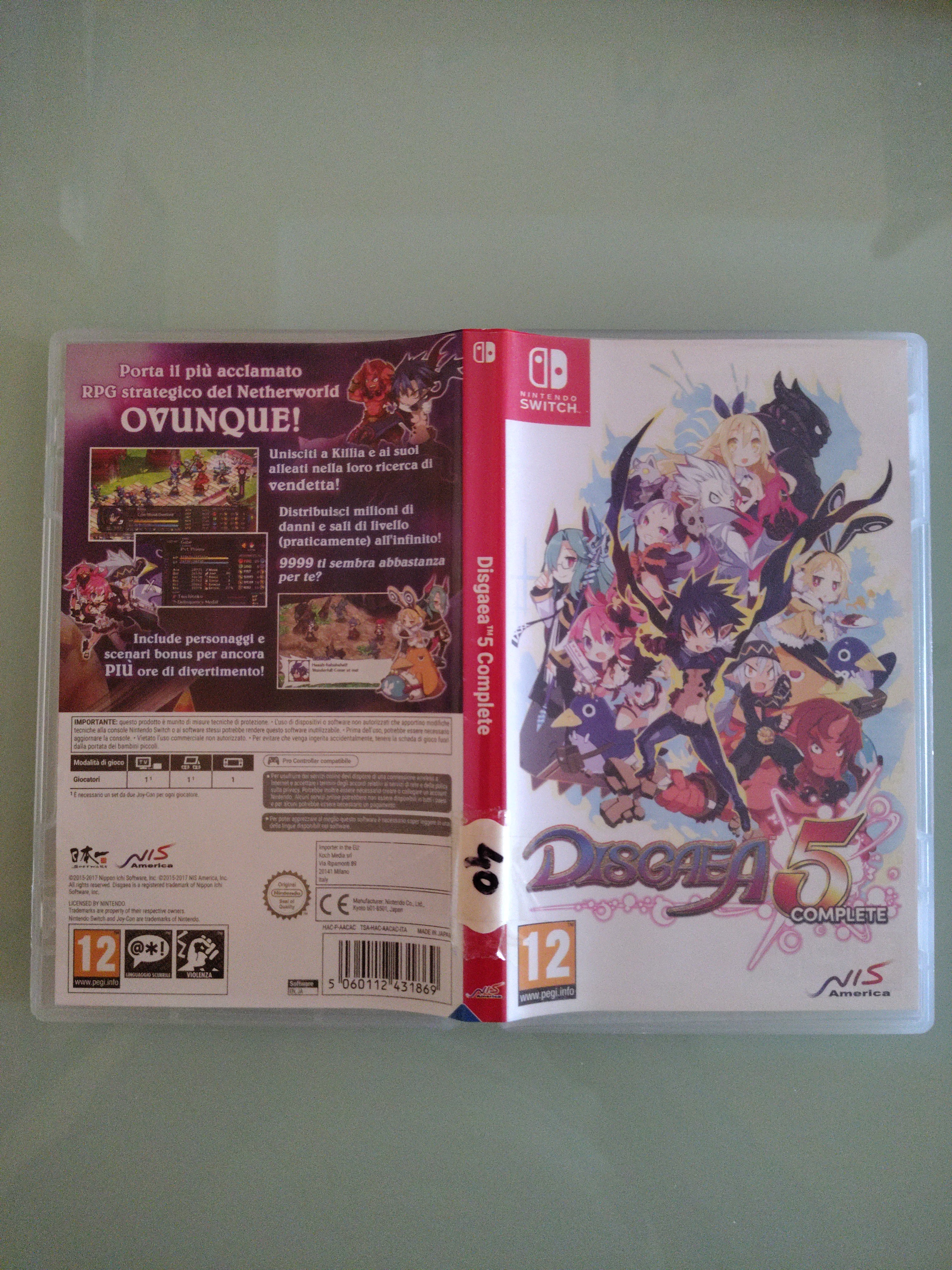 Disgaea 5 Completo - Nintendo Switch