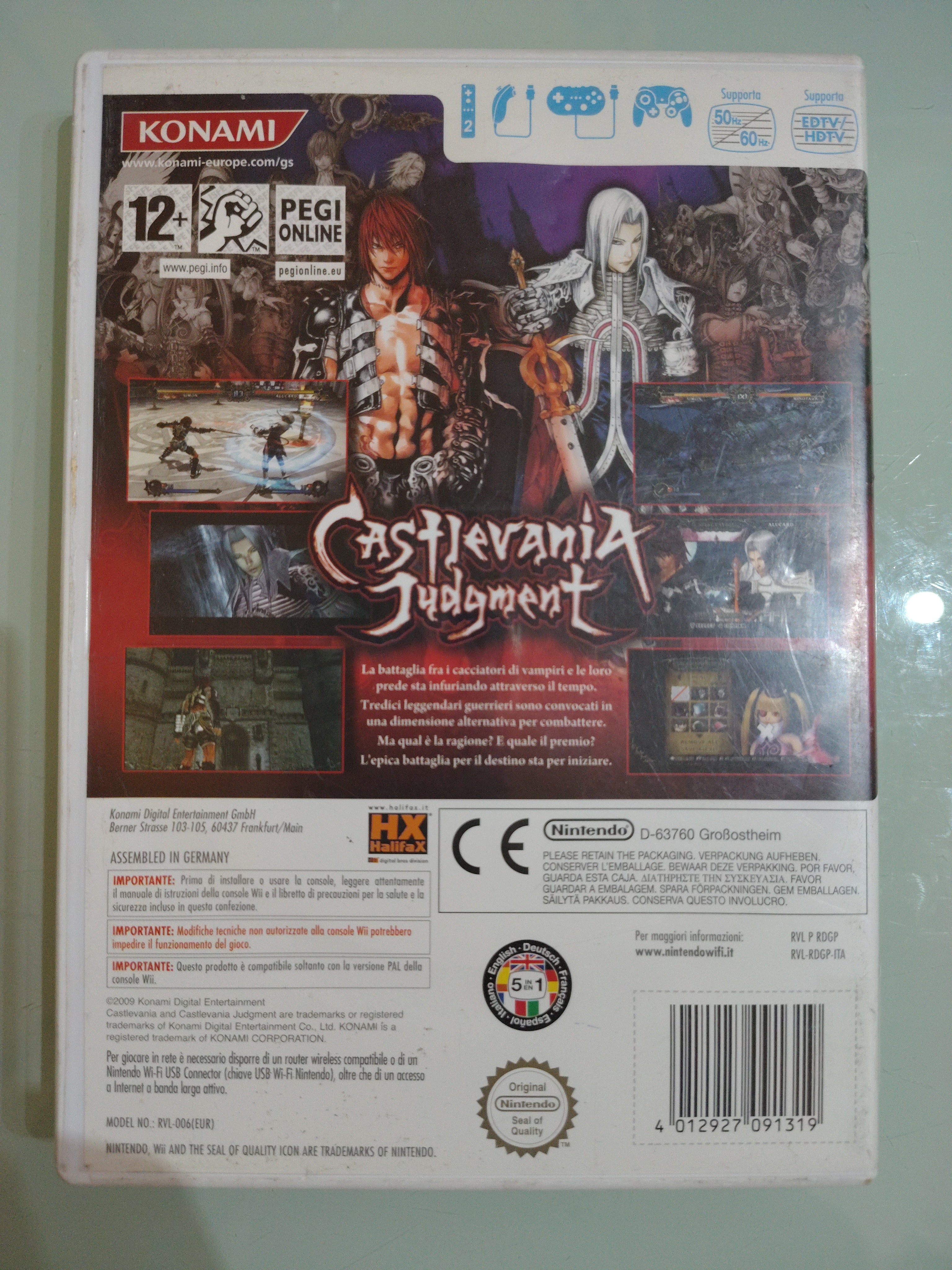 CASTLEVANIA JUDGMENT PAL multilingue
