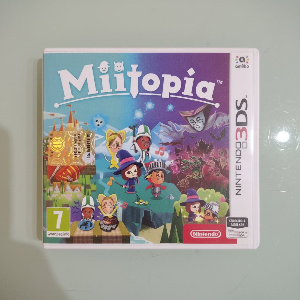Miitopia Gioco Multilingua Nintendo 3ds o 2ds Copertina in Italiano Ottimo Stato