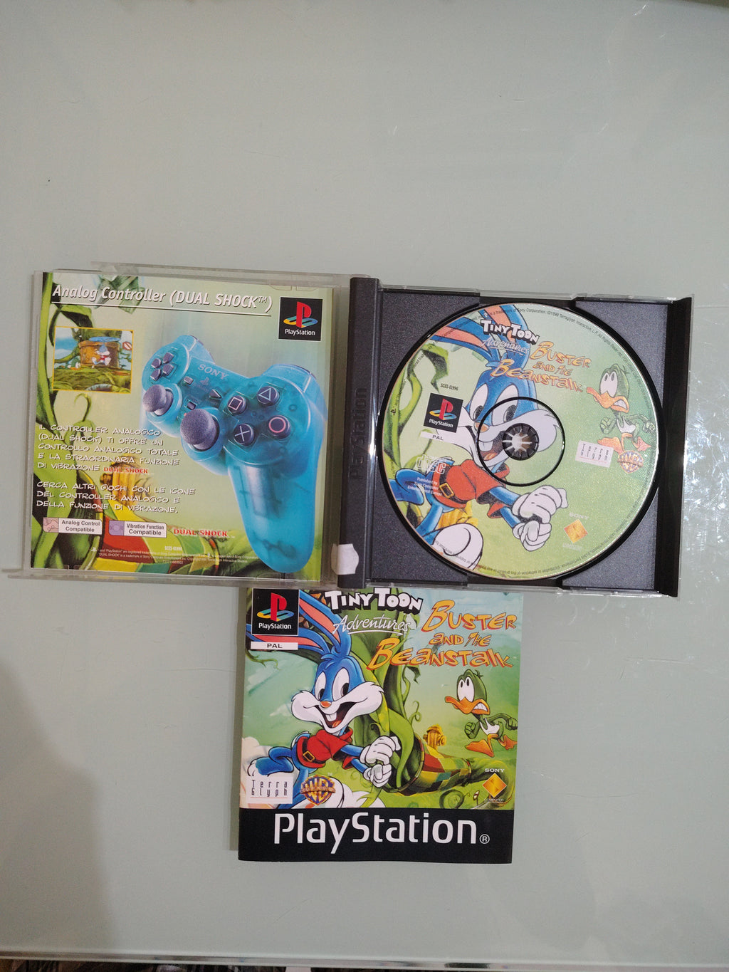 Tiny Toon Adventures Buster and The Beanstalk GIOCO PS1 PAL