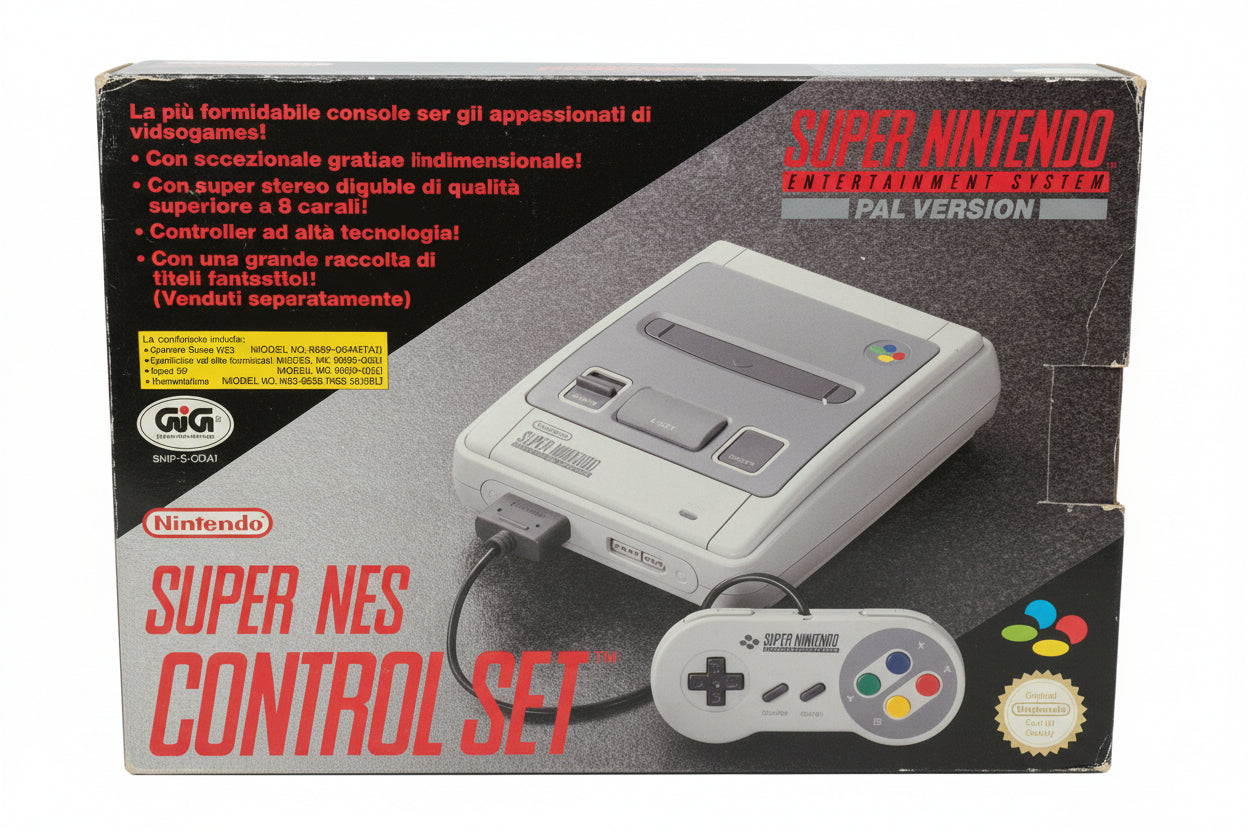 NINTENDO SNES BOXATO PAL