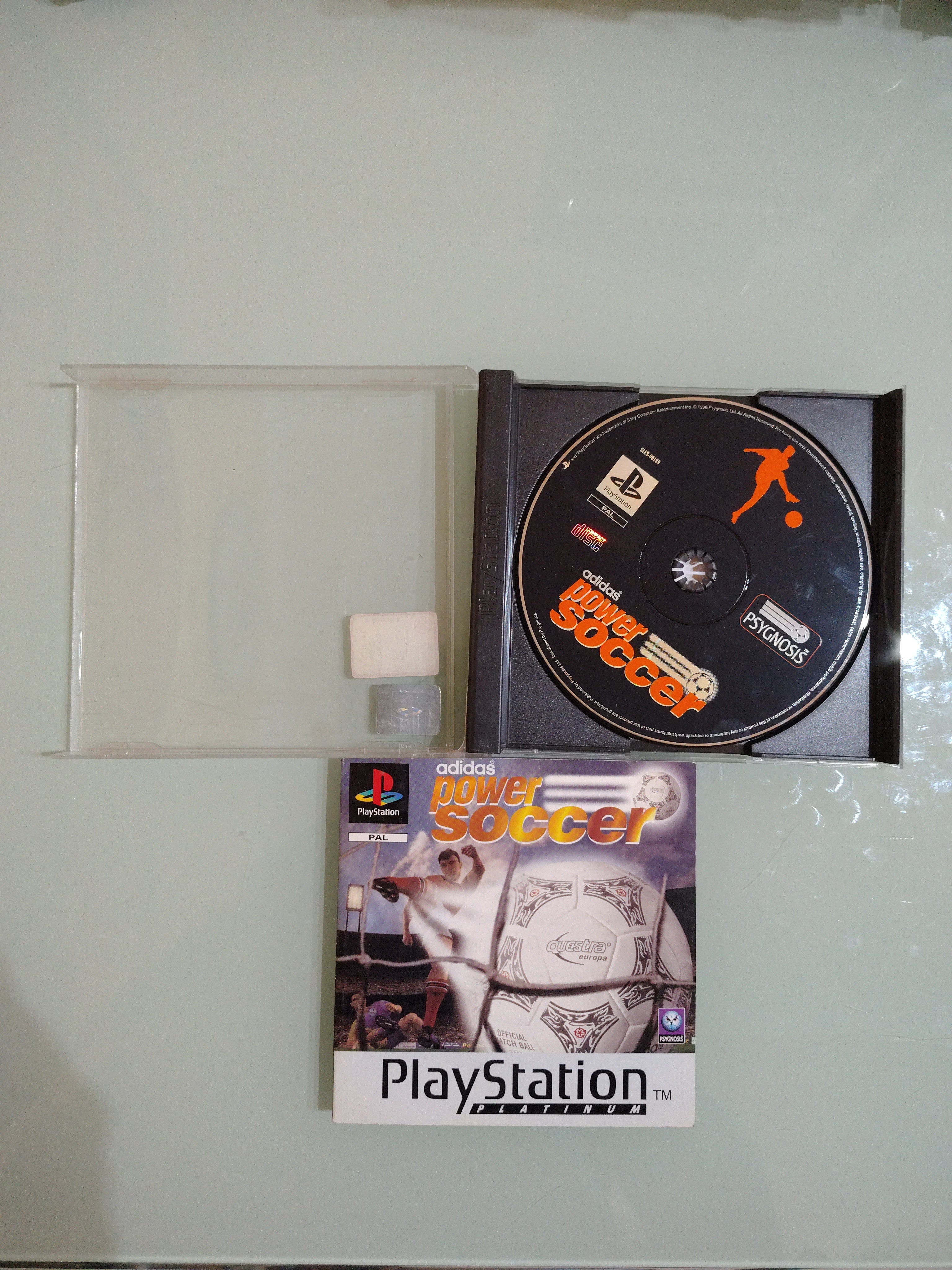 SONY PS1 ADIDAS POWER SOCCER PAL EUR