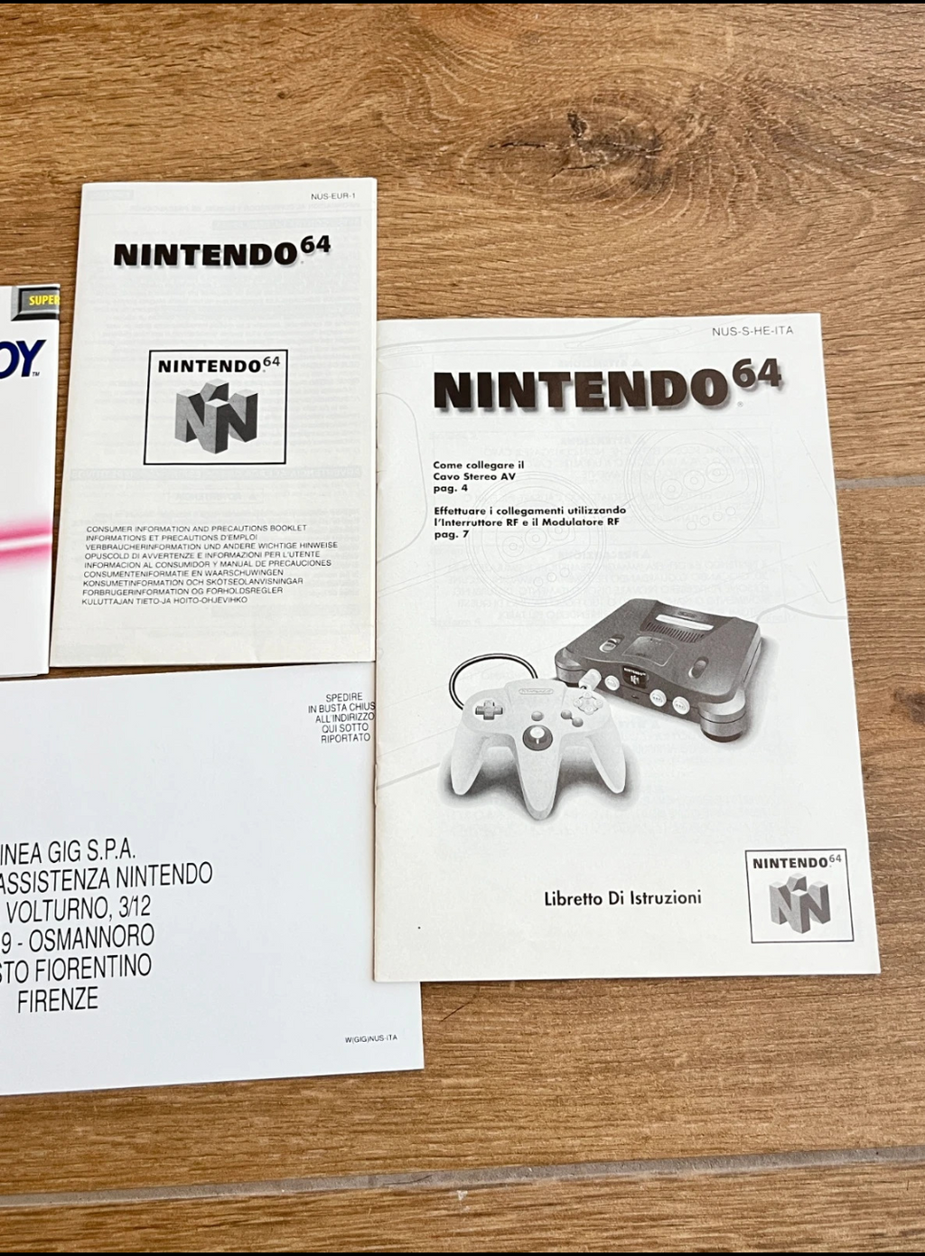 Nintendo 64 PAL boxata ottima completa