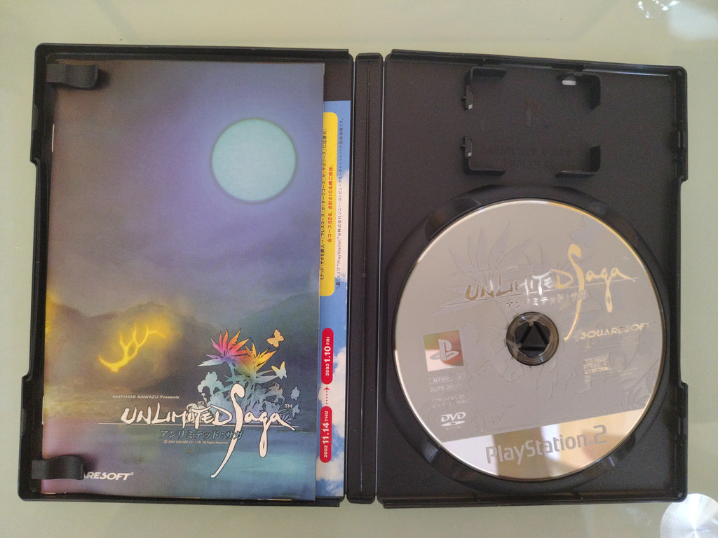 UNLIMITED SAGA NTSC/JAP