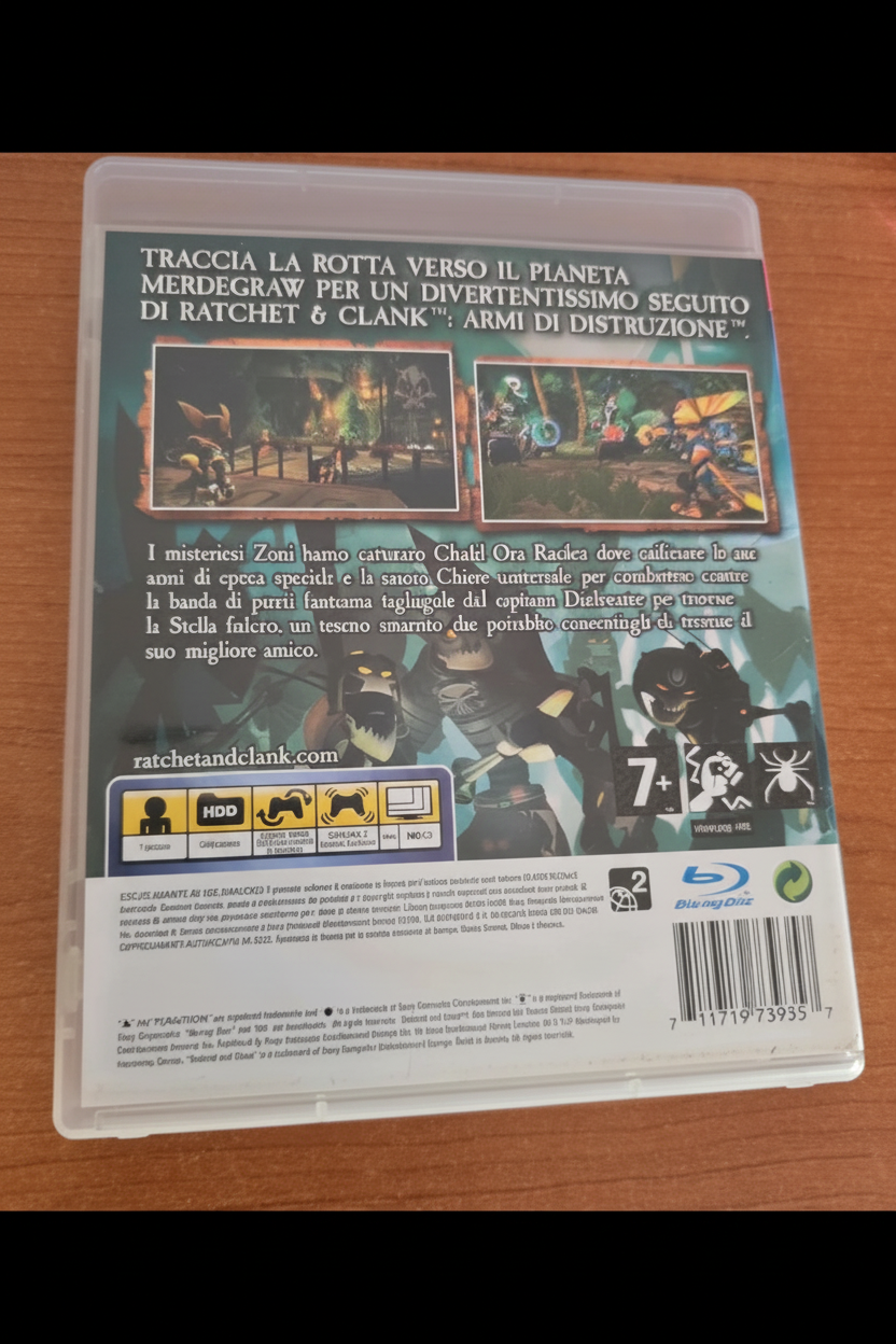 Ratchet & Clank Alla Ricerca del Tesoro GIOCO PS3 VERSIONE ITALIANA