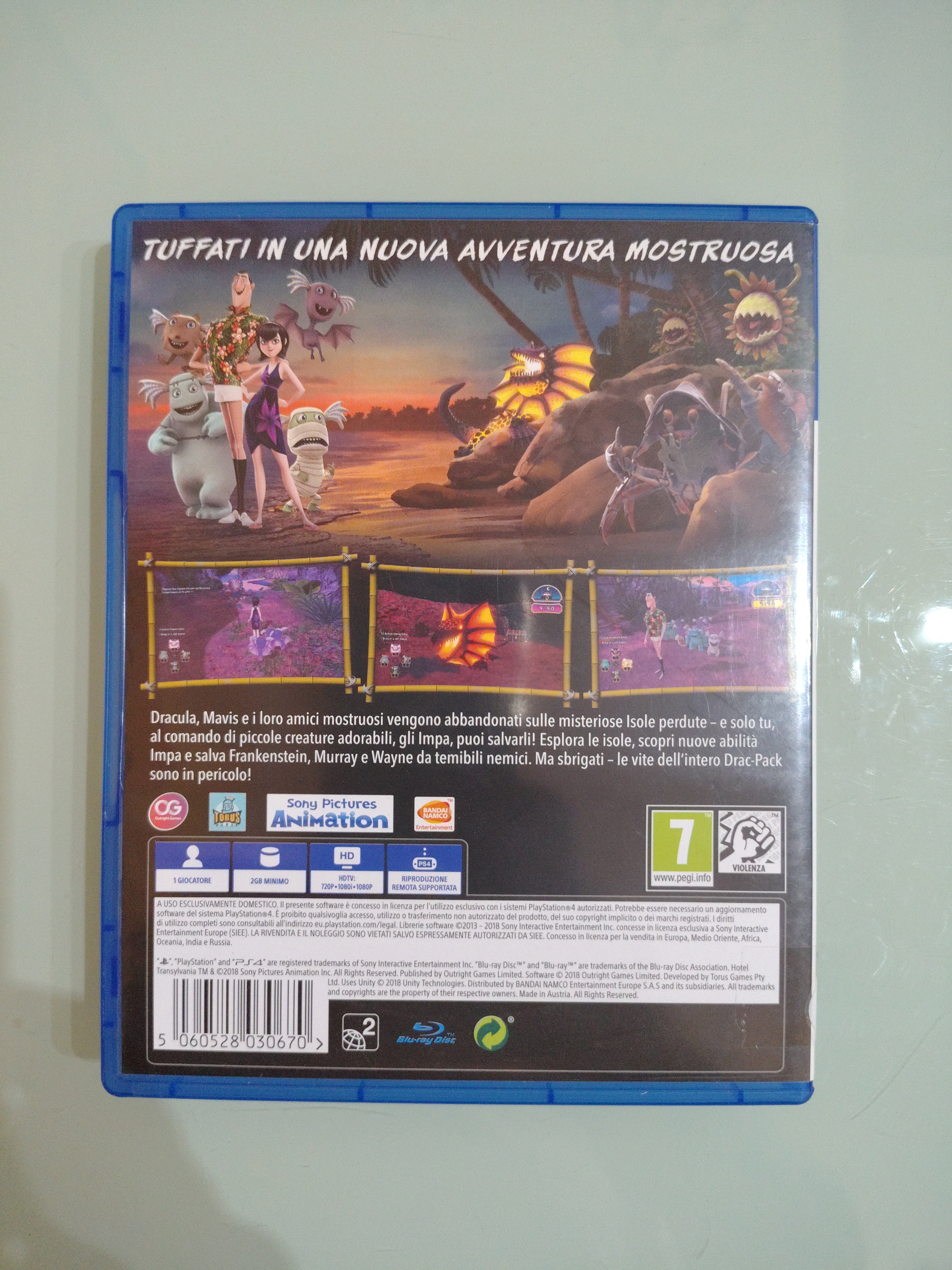 PS4 HOTEL TRANSYLVANIA 3 MOSTRI IN MARE