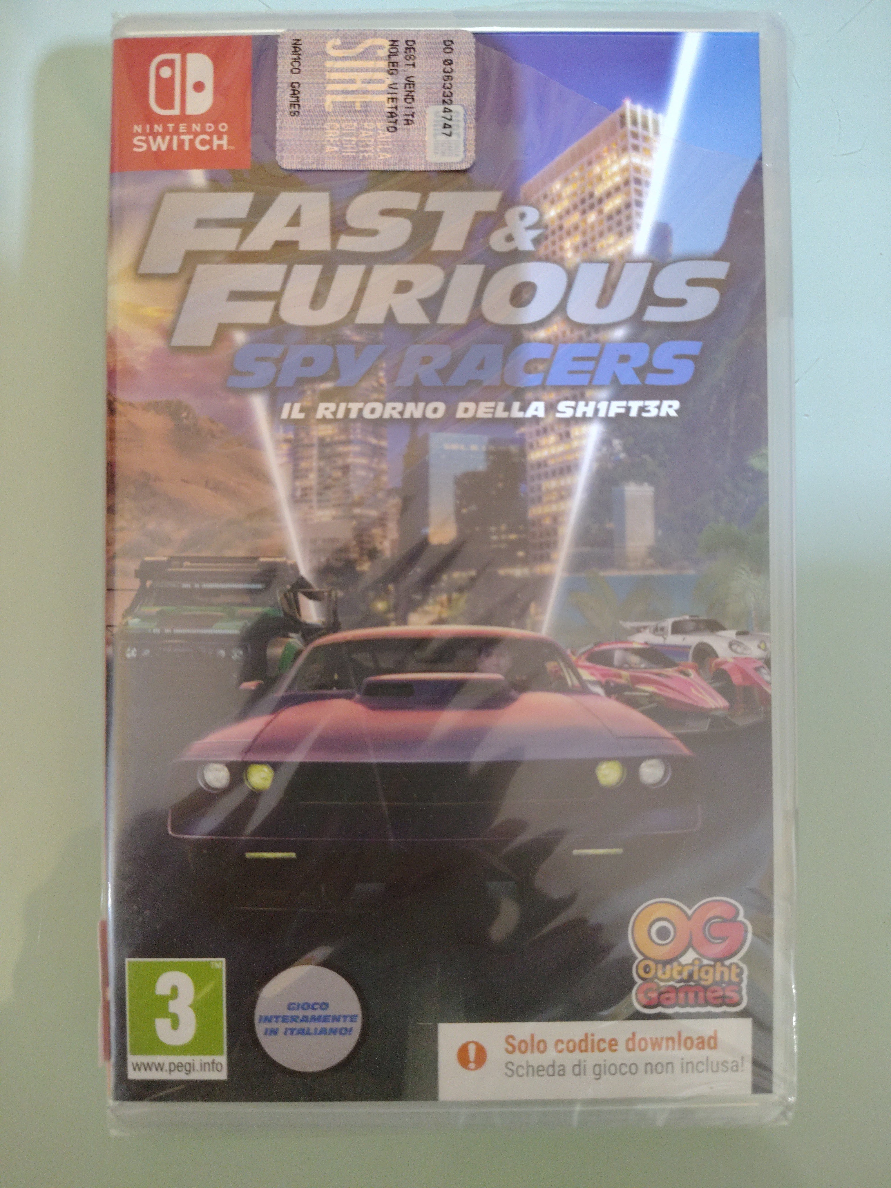 Fast & Furious Spy Racers codice download