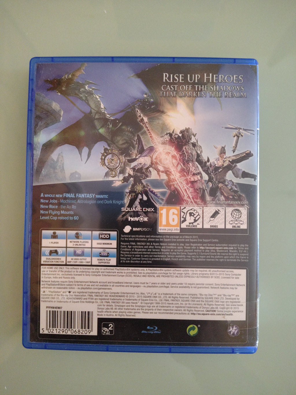 SONY PS 4 Final Fantasy XIV FF14 Heavensward