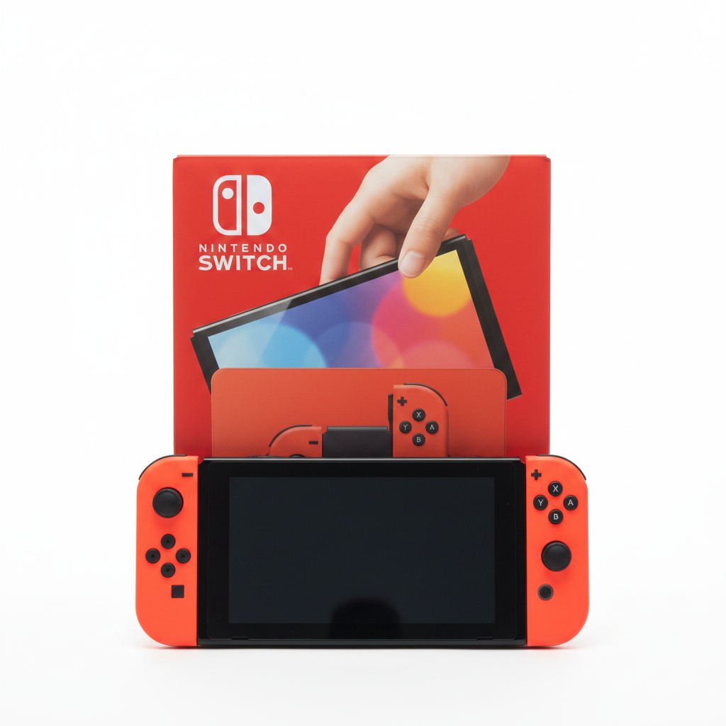 # Nintendo Switch (modello OLED) Mario Red Edition Console 64GB