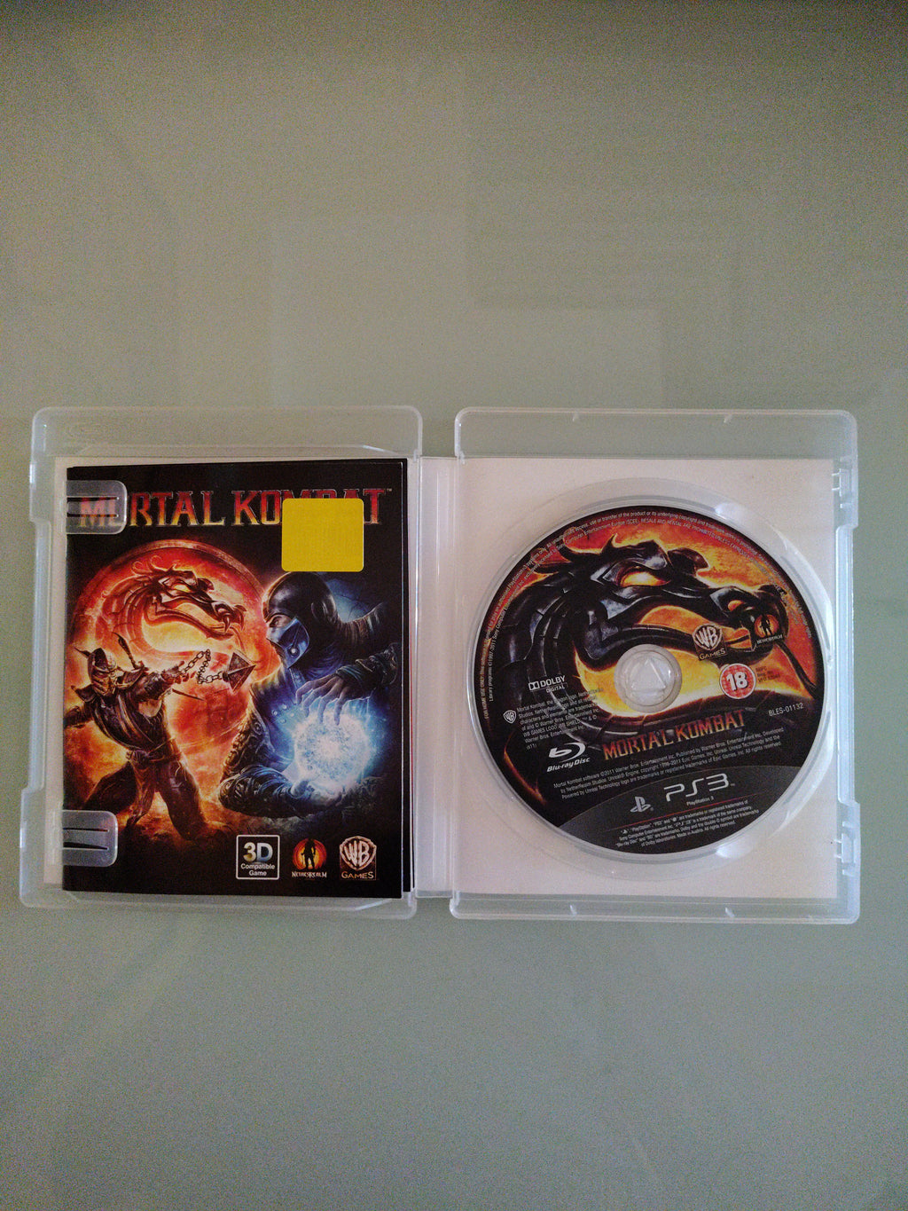 MORTAL KOMBAT (PlayStation 3 PS3) completo PAL ita