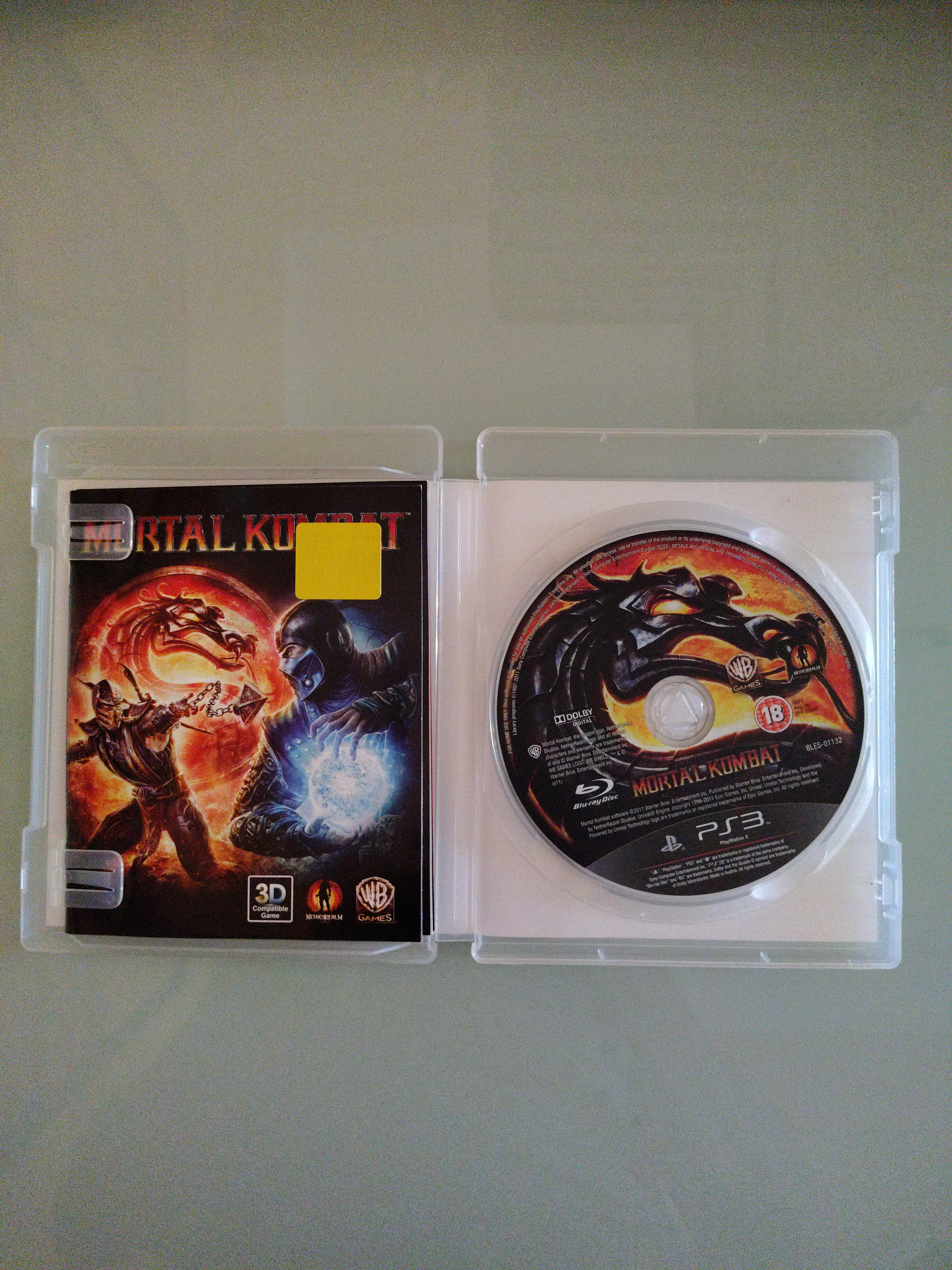 MORTAL KOMBAT (PlayStation 3 PS3) completo PAL ita