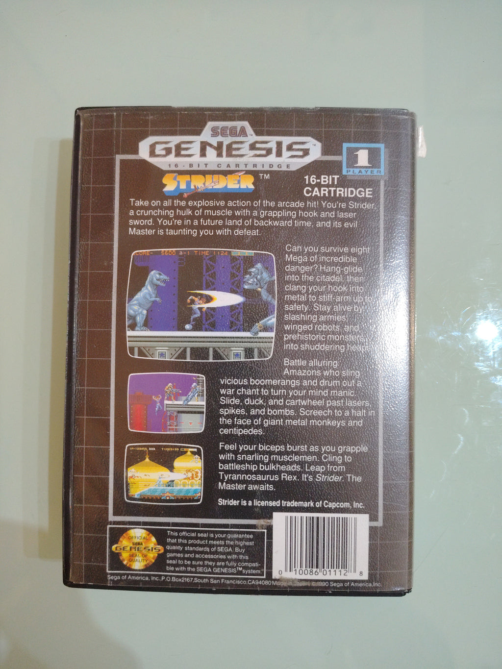 STRIDER - SEGA MEGA DRIVE - GIOCO USATO PERFETTAMENTE FUNZIONANTE PAL VERSION