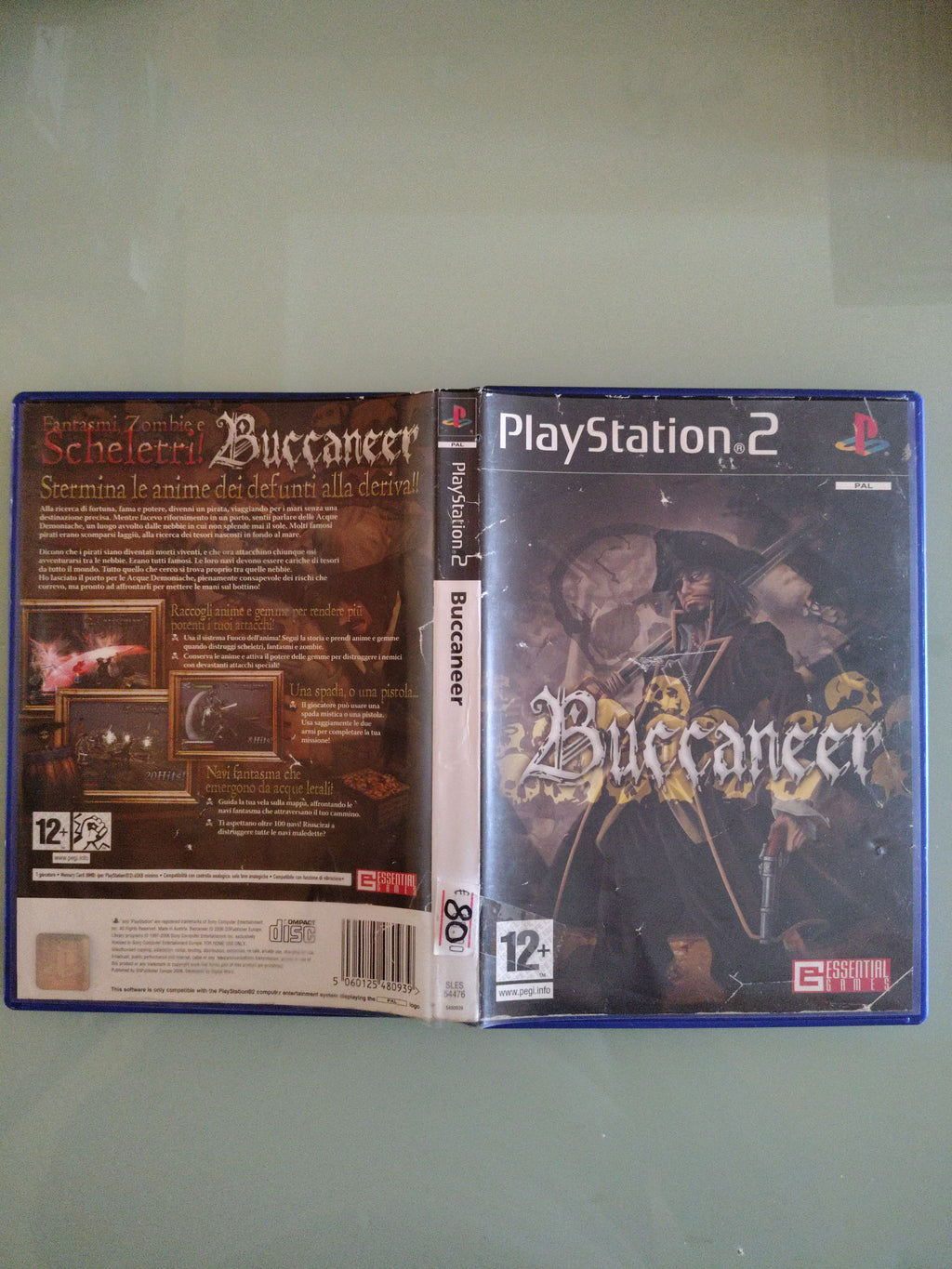 Buccaneer Ps2 Videogioco Raro PAL ITA