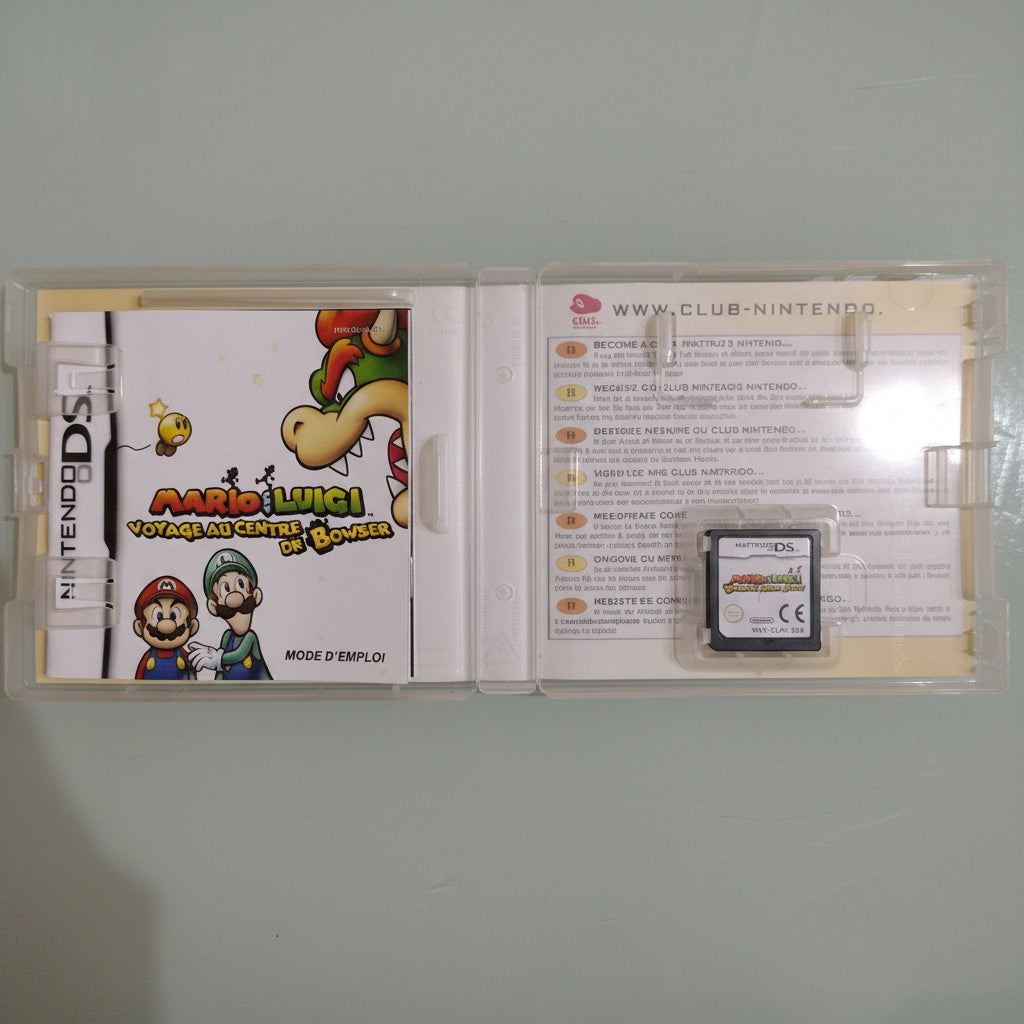 Mario & Luigi Viaggio Al Centro di Bowser GIOCO NINTENDO DS VERSIONE FRANCESE MULTILINGUE