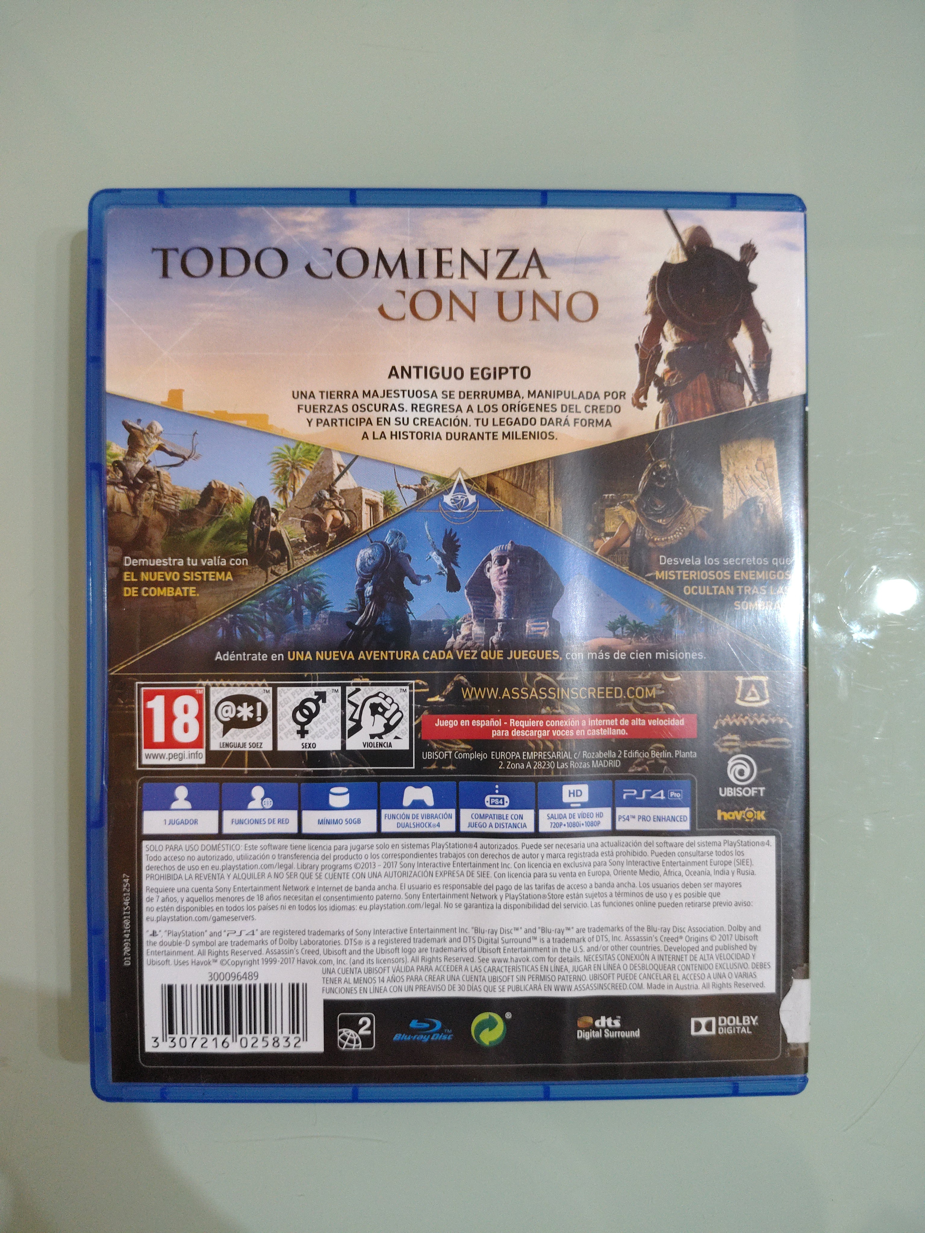 Assassin's Creed Origins - Sony Playstation 4  PAL