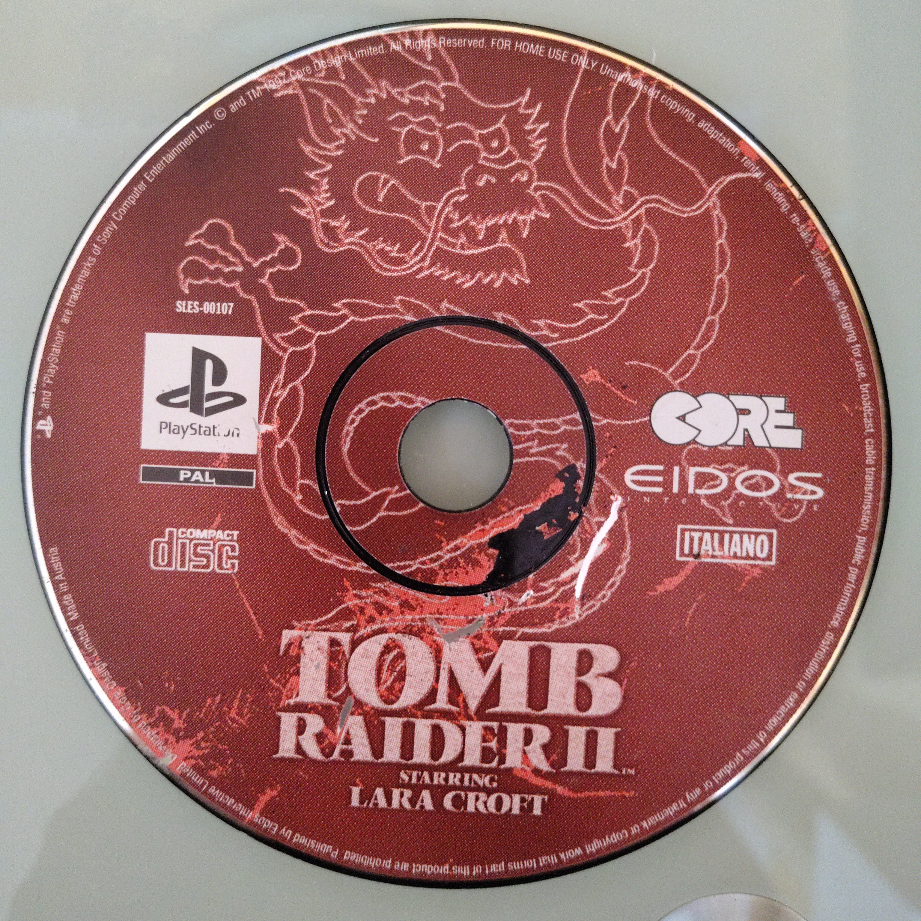 🇮🇹 TOMB RAIDER II ( solo disco)