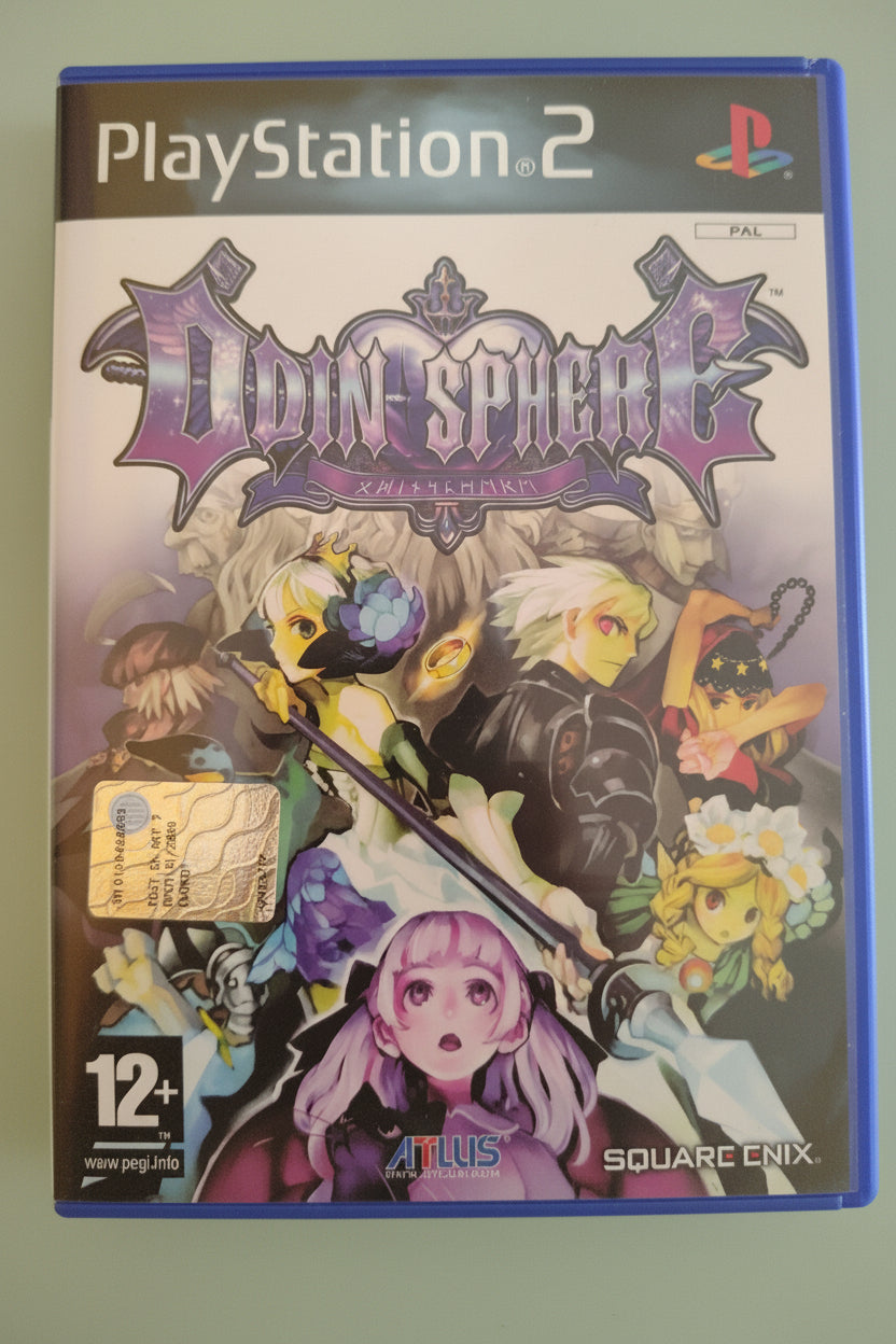 Videogioco Odin Sphere PlayStation 2 PS2 TESTATO disco manuale custodia COMPLETO