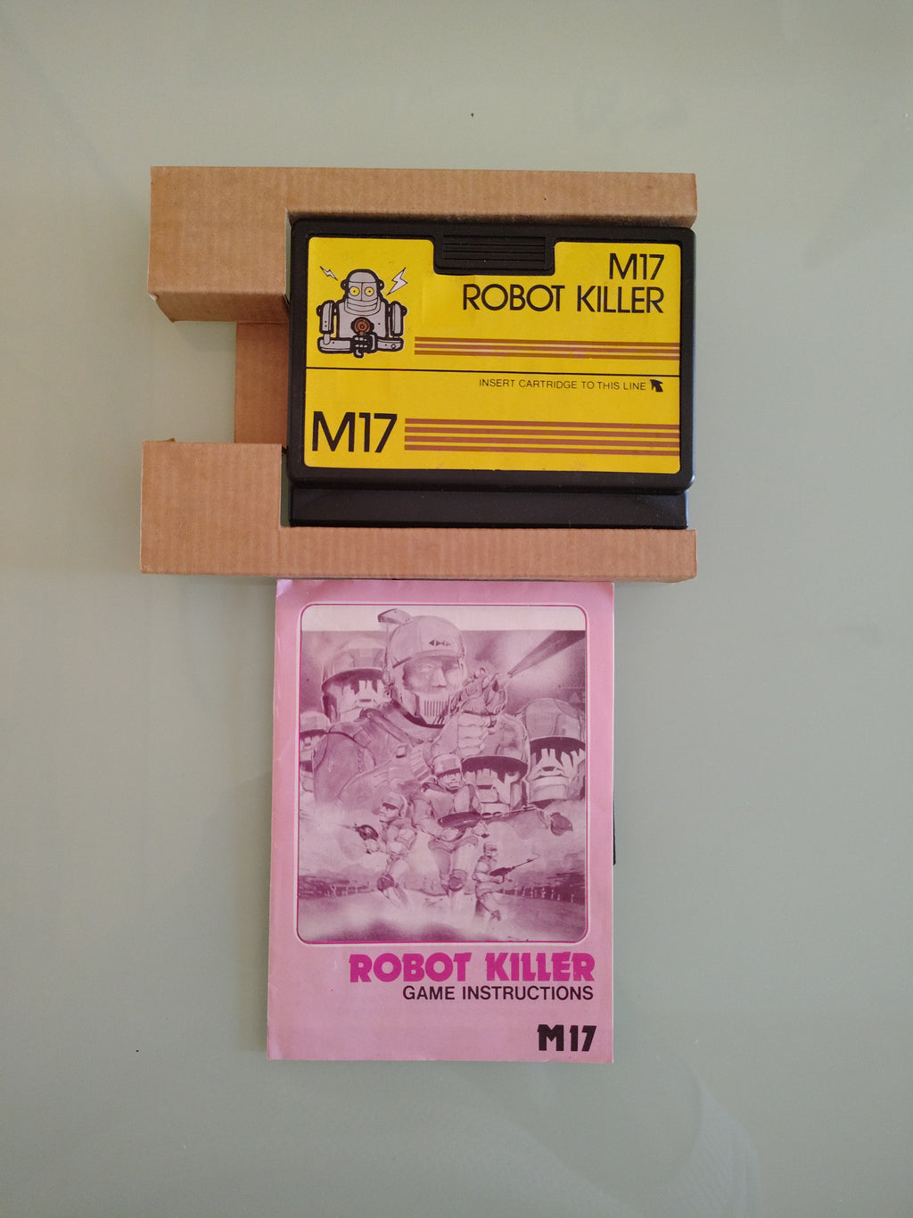 Robot Killer (Berzerk) MPT03 MG317 MPT-03 MG-317 Home Arcade Arcadia 2001 boite